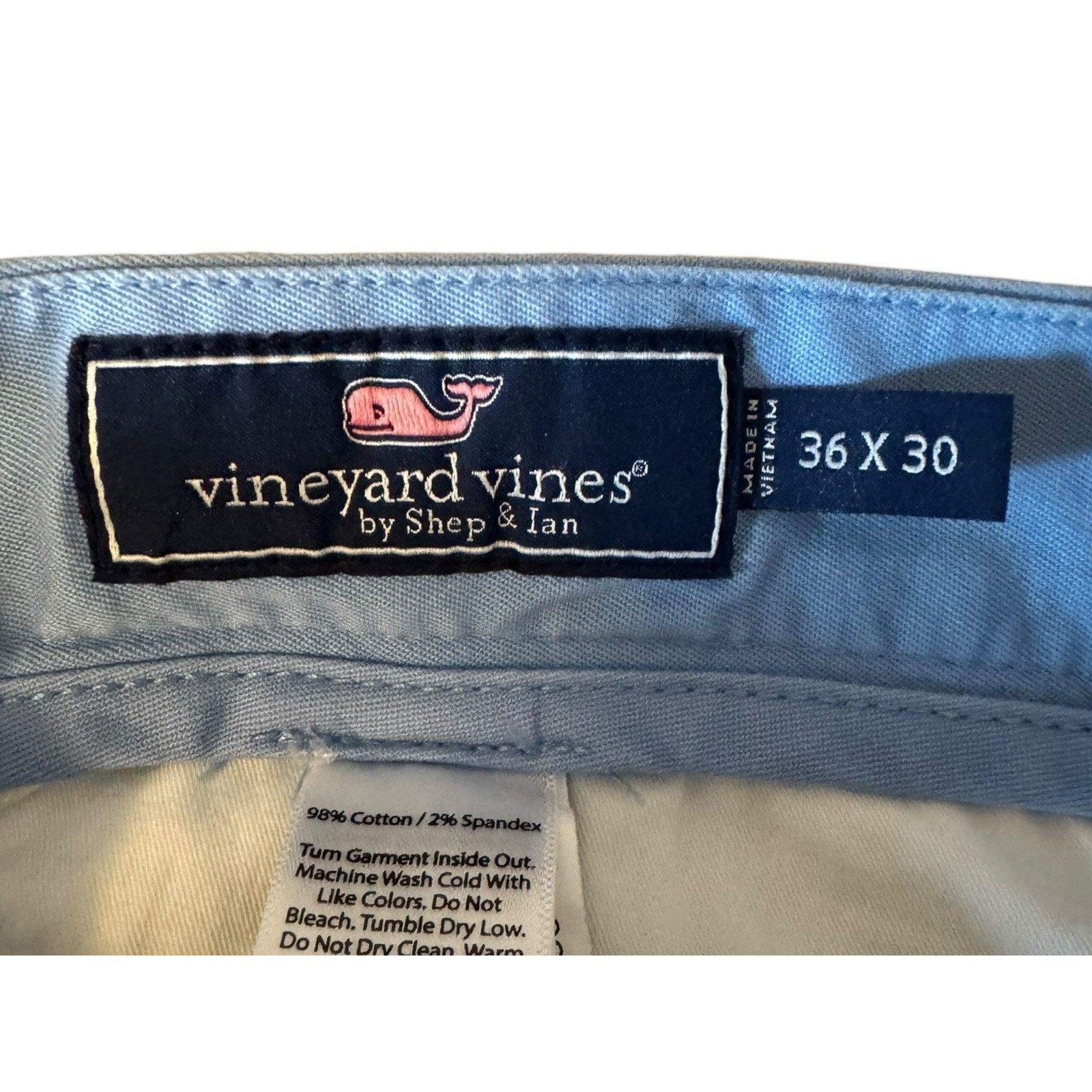 Vineyard Vines Vineyard Vines Breaker Pants Blue Flat Front Performance Size US 36 / EU 52 - 7 Thumbnail