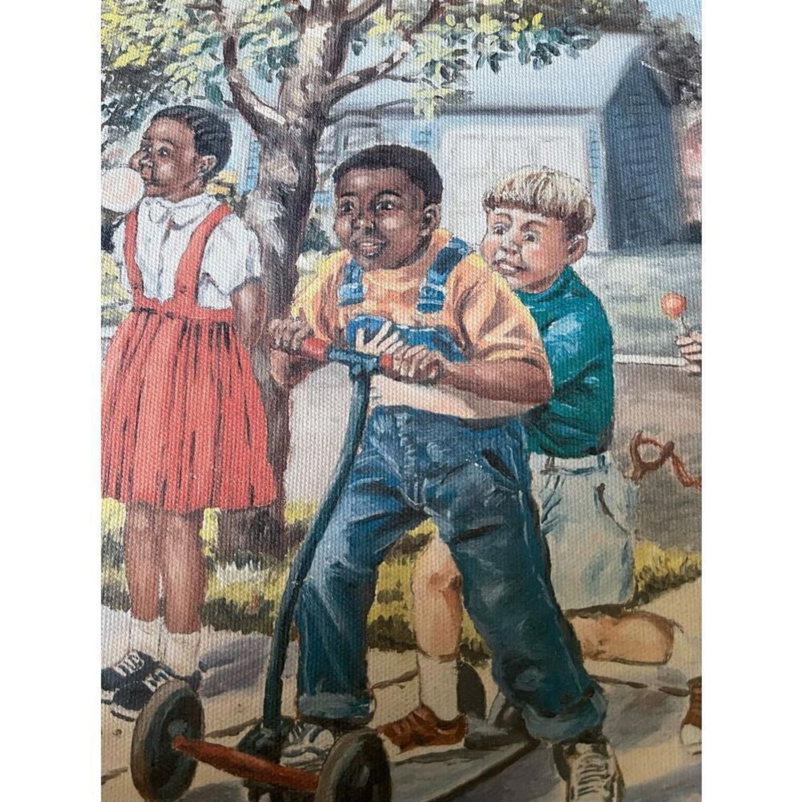 Nicasio painting on canvas. 1975..