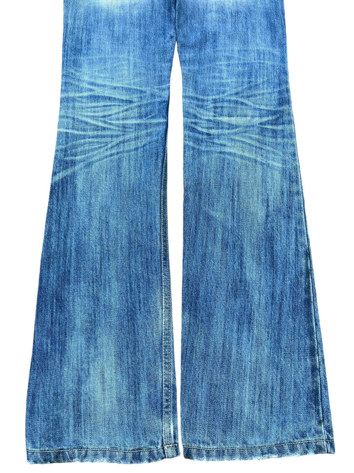 Japanese Brand Vintage Japanese Brand Blue Washed Distressed Straight Jeans Size US 31 - 7 Thumbnail