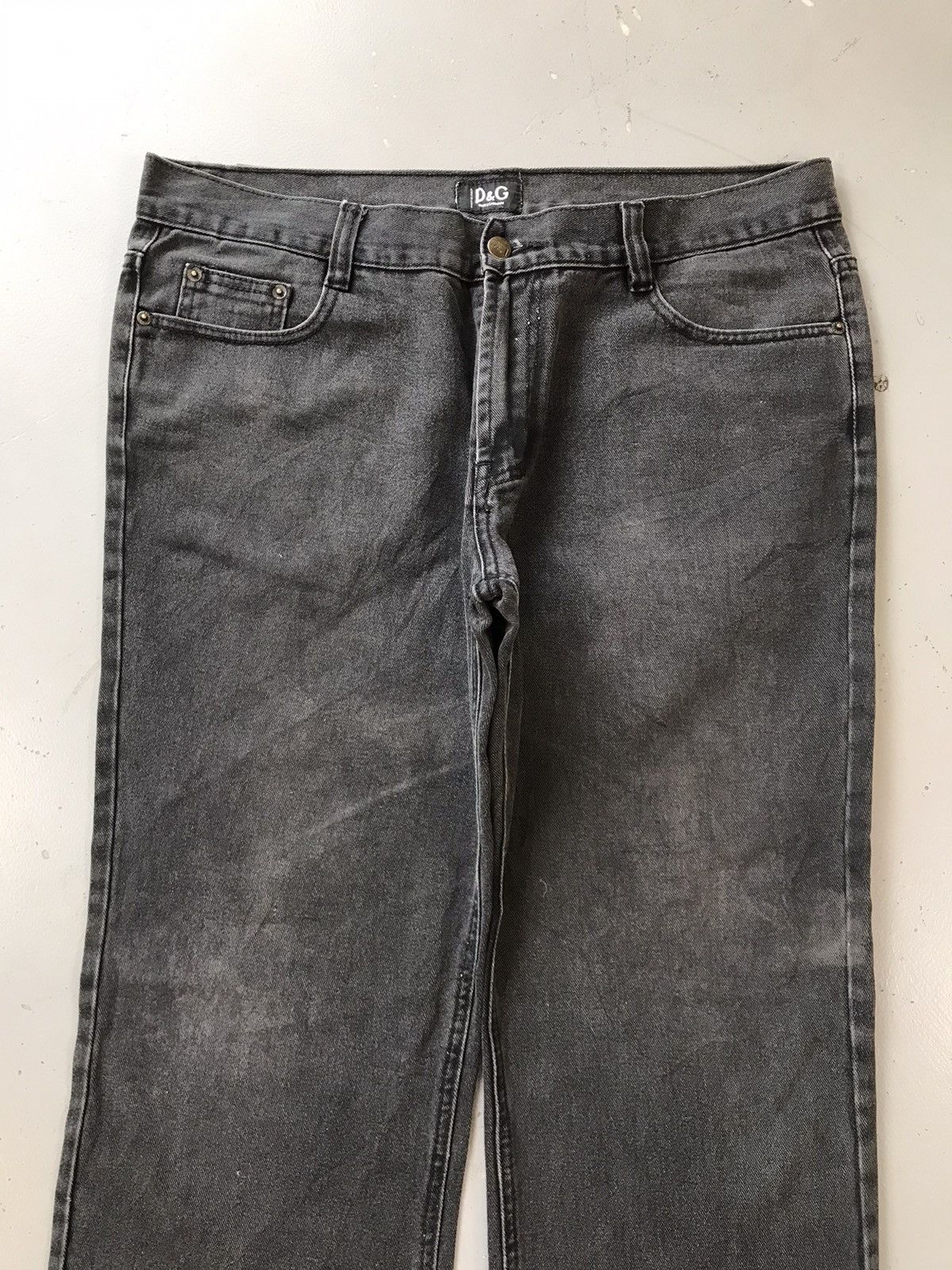 Vintage Vintage D&G embroidered baggy denim Size US 38 / EU 54 - 4 Thumbnail