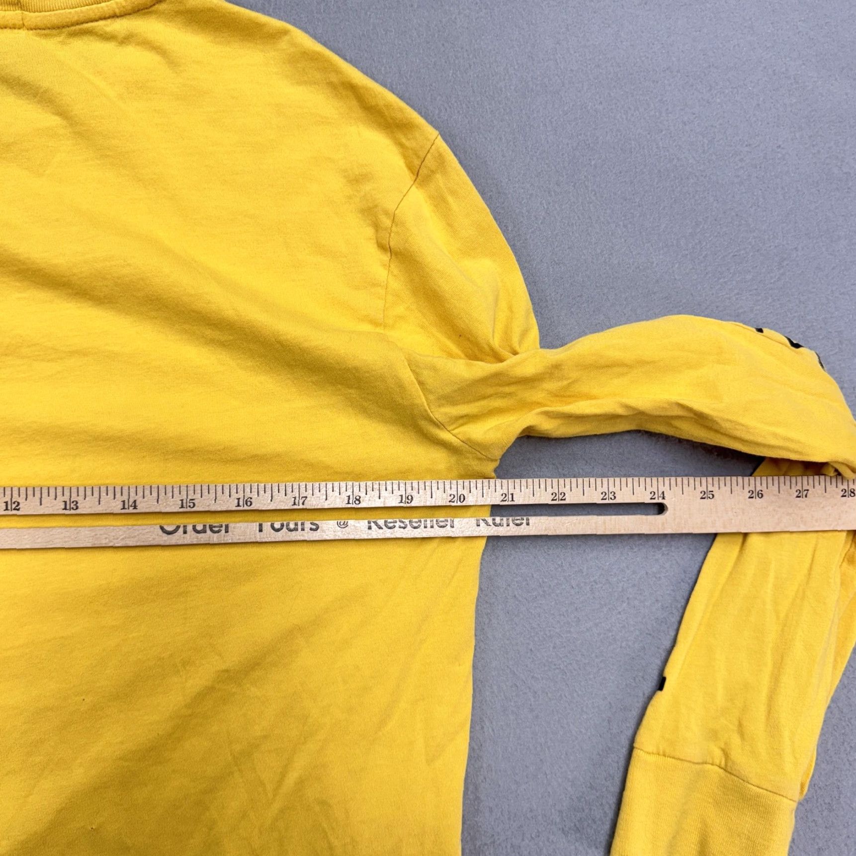 Polo Ralph Lauren VINTAGE Polo Ralph Lauren Shirt Mens Medium Yellow Alpine World Cup Graphic Long Sleeve Size US M / EU 48-50 / 2 - 5 Thumbnail