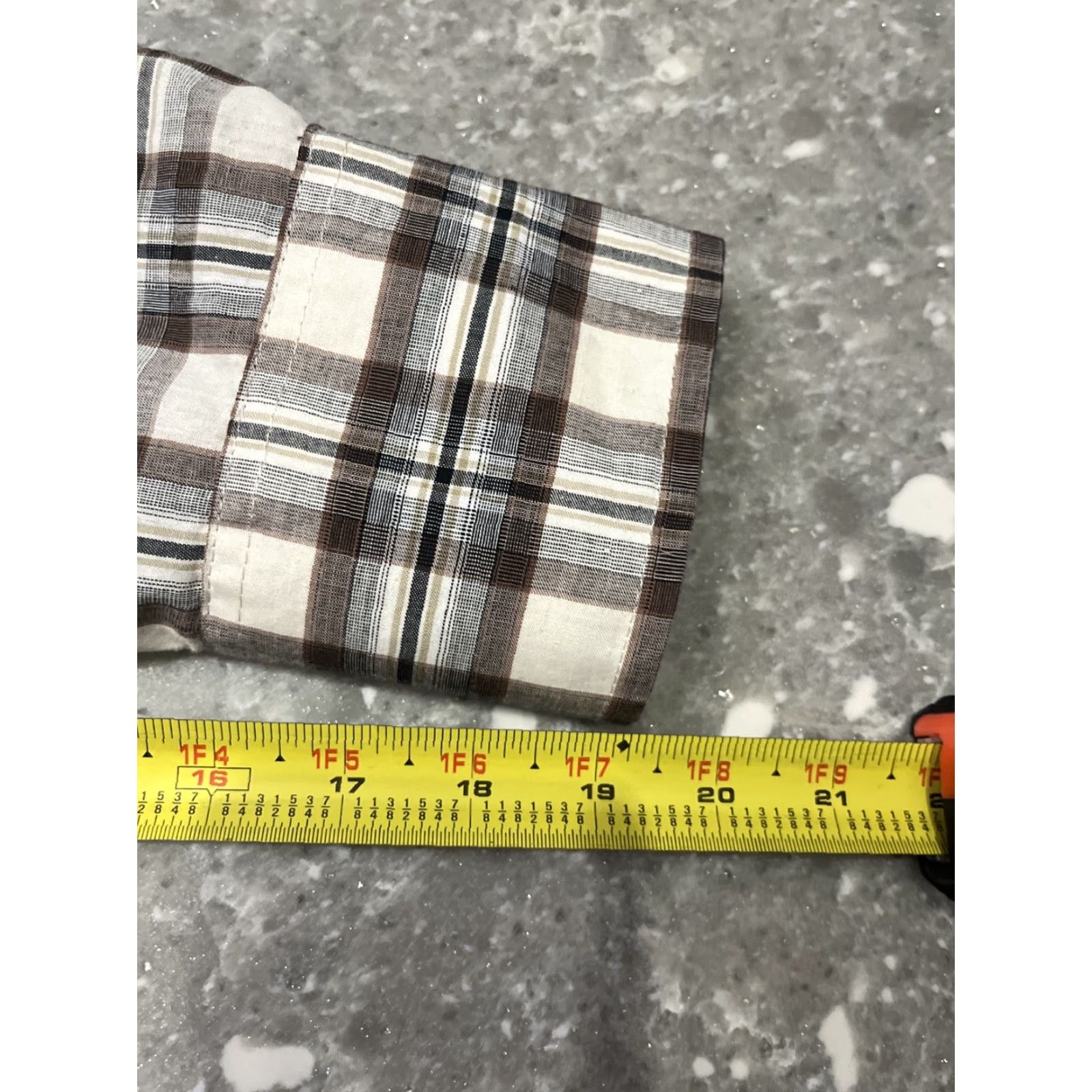 Wrangler VINTAGE Wrangler Pearl Snap Western Shirt Men 2XL Classic Brown Plaid Size US XXL / EU 58 / 5 - 6 Thumbnail