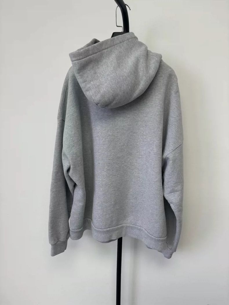 Balenciaga Balenciaga Solid Slime fleece drawstring sweatshirt Size US M / EU 48-50 / 2 - 2 Thumbnail