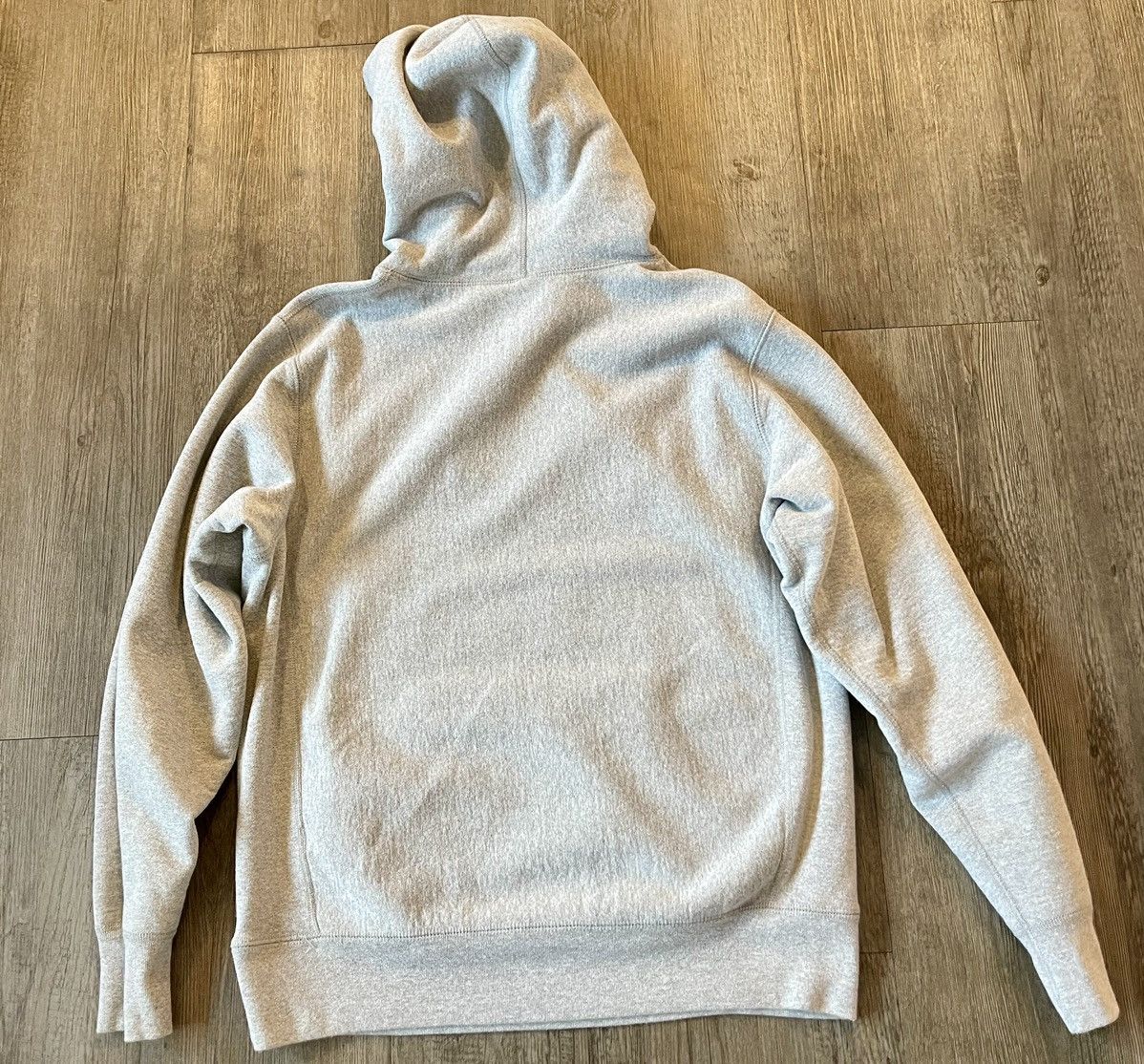 Supreme Supreme Box Logo Hooded Sweatshirt FW17 Orange/Heather Gray Size US M / EU 48-50 / 2 - 7 Thumbnail