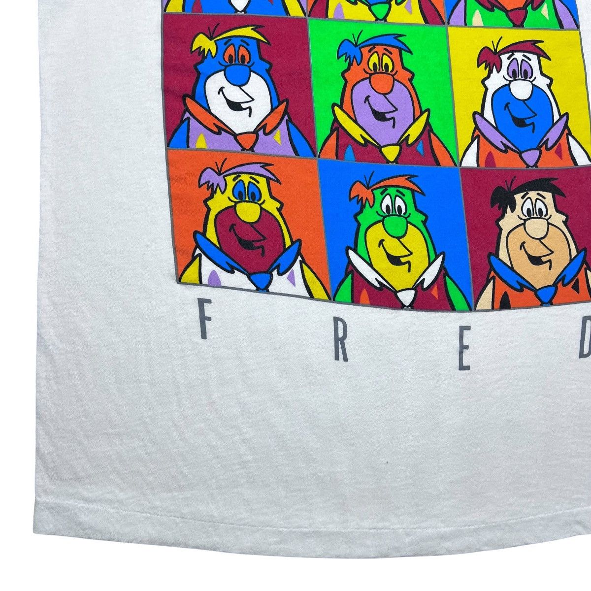 Changes Vintage 1991 Fred Flintstone Andy Warhol Style Pop Art Tee Size US L / EU 52-54 / 3 - 10 Thumbnail