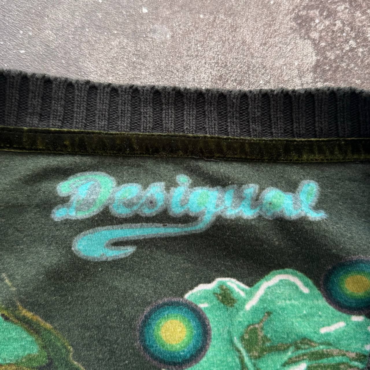 Hysteric Glamour × Japanese Brand × Vintage Desigual Archive Vintage Amazing Long Sleeve Top Size L / US 10 / IT 46 - 8 Thumbnail