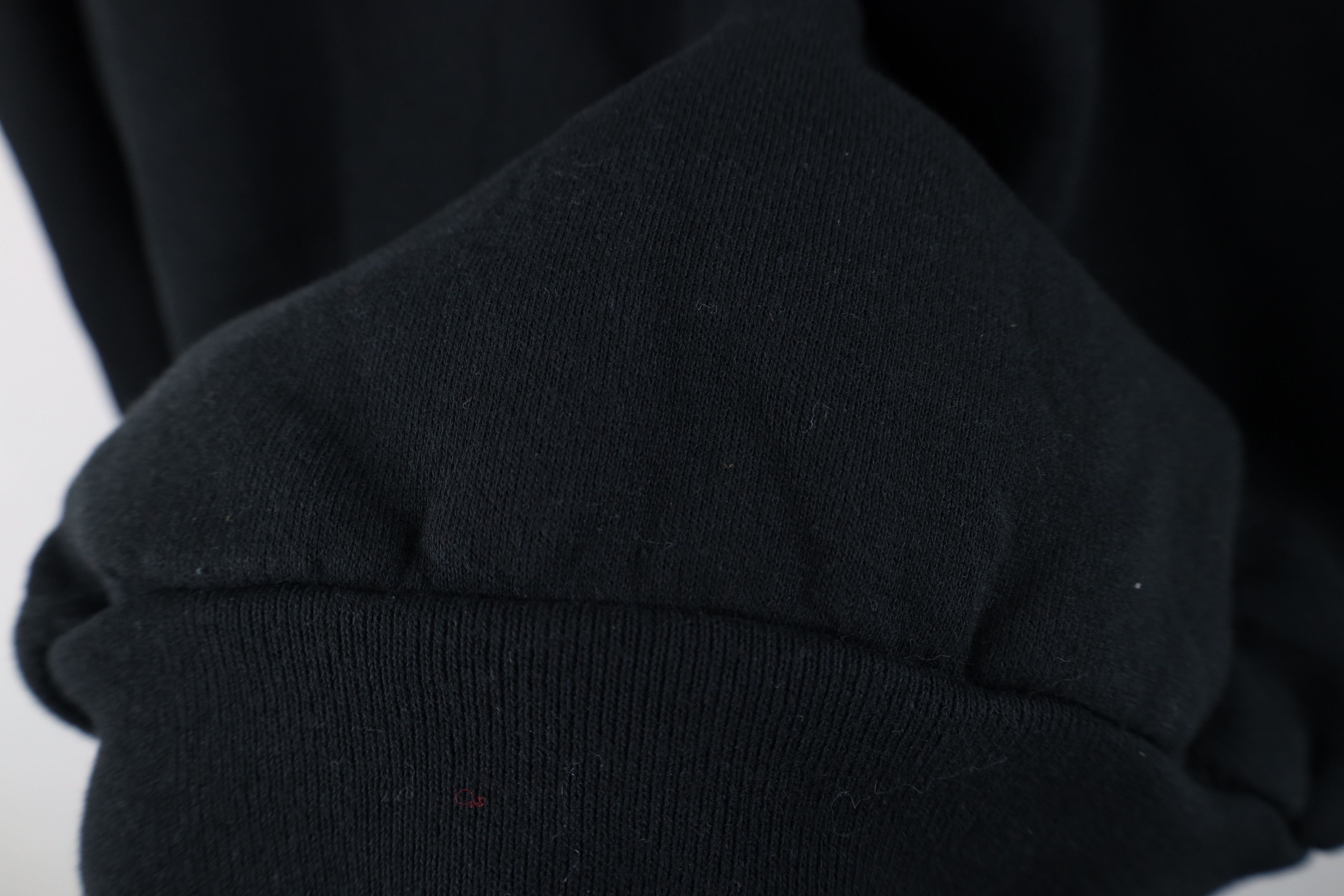 Vintage Vintage 90s Streetwear Blank Crewneck Sweatshirt Black USA Size US XL / EU 56 / 4 - 8 Thumbnail