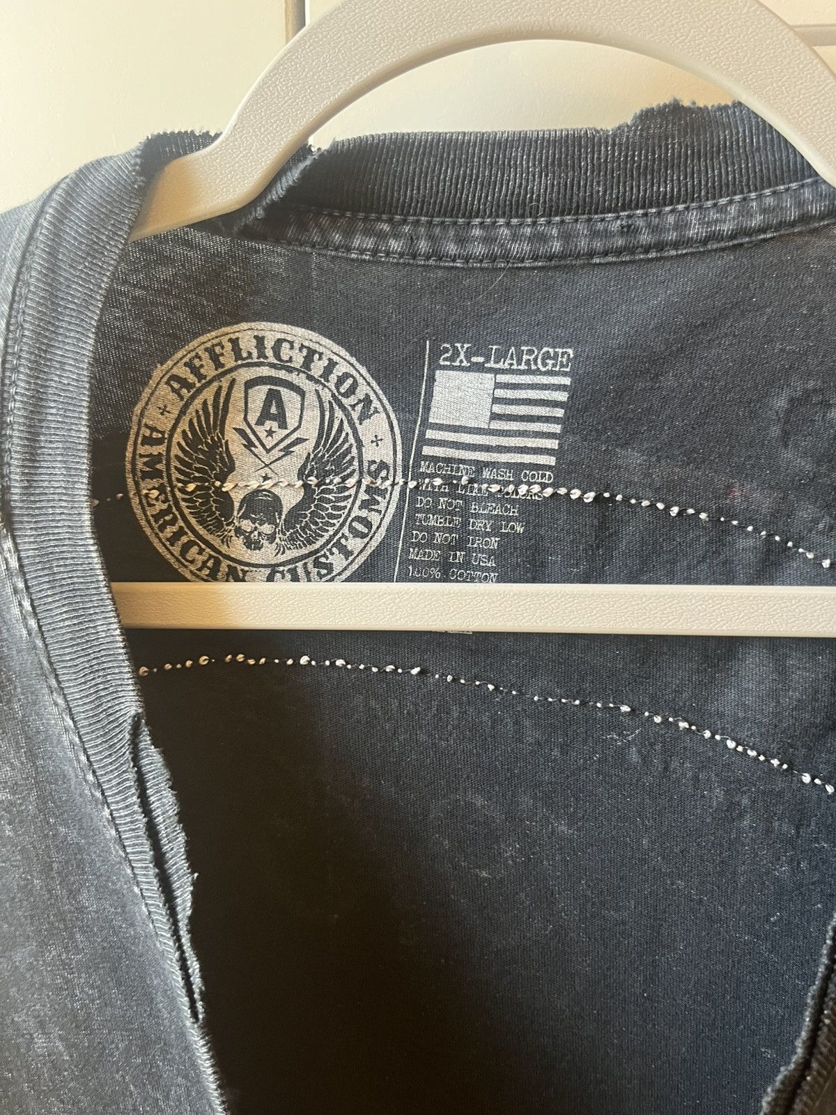 Other Oversized Biker Tee Size US XXL / EU 58 / 5 - 4 Thumbnail