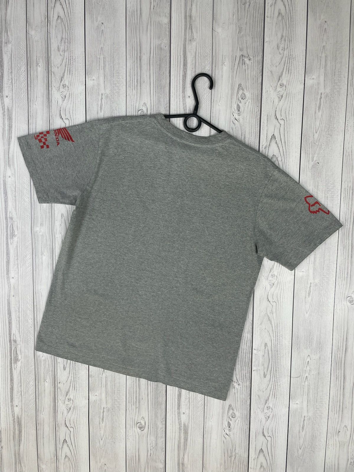 Fox Racing Vintage Fox Racing x Honda tee grey big logo size M-L Size US M / EU 48-50 / 2 - 6 Thumbnail