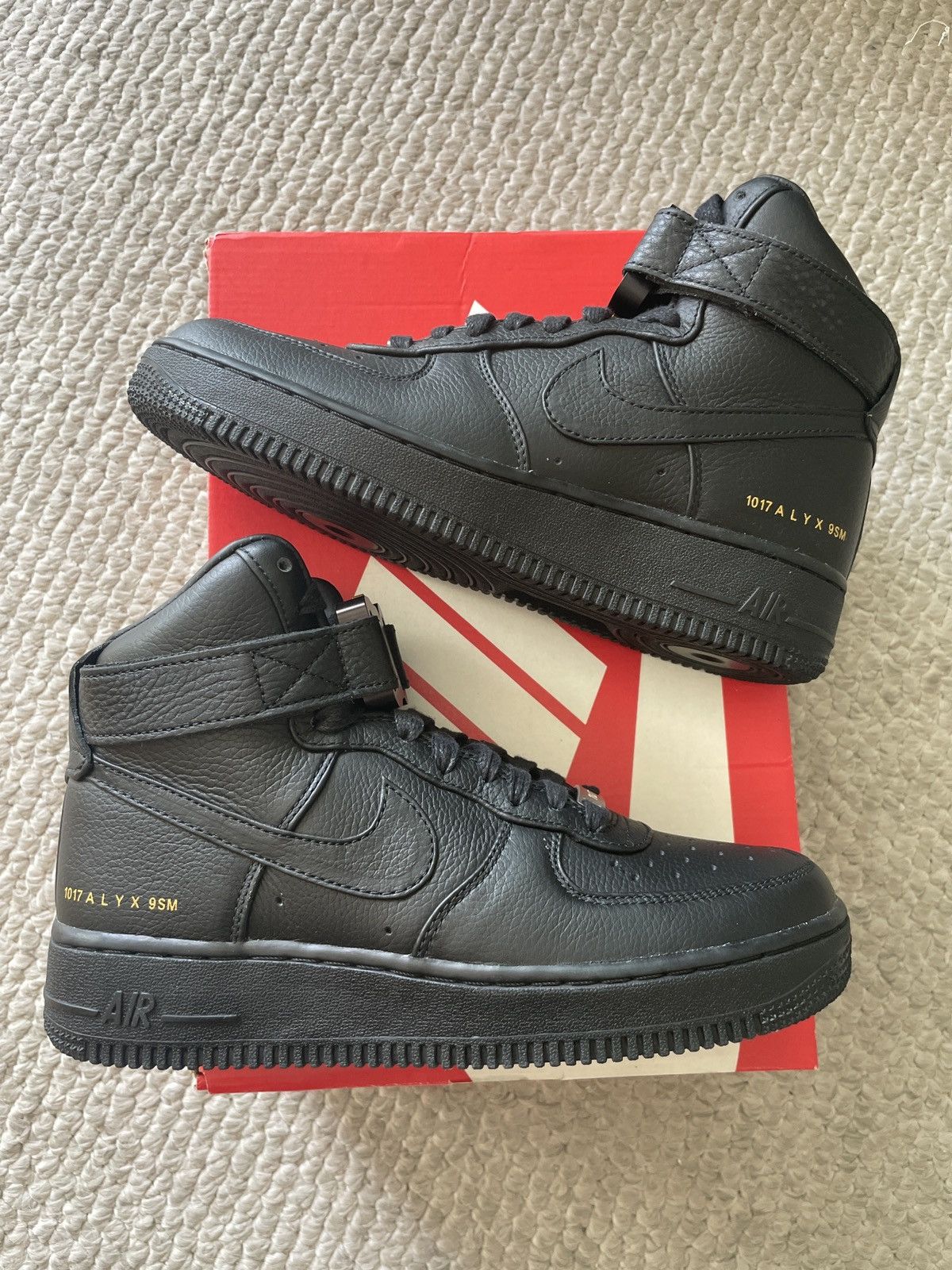 1017 ALYX 9SM × Nike Nike Air Force 1 High x 1017 ALYX 9SM Triple Black