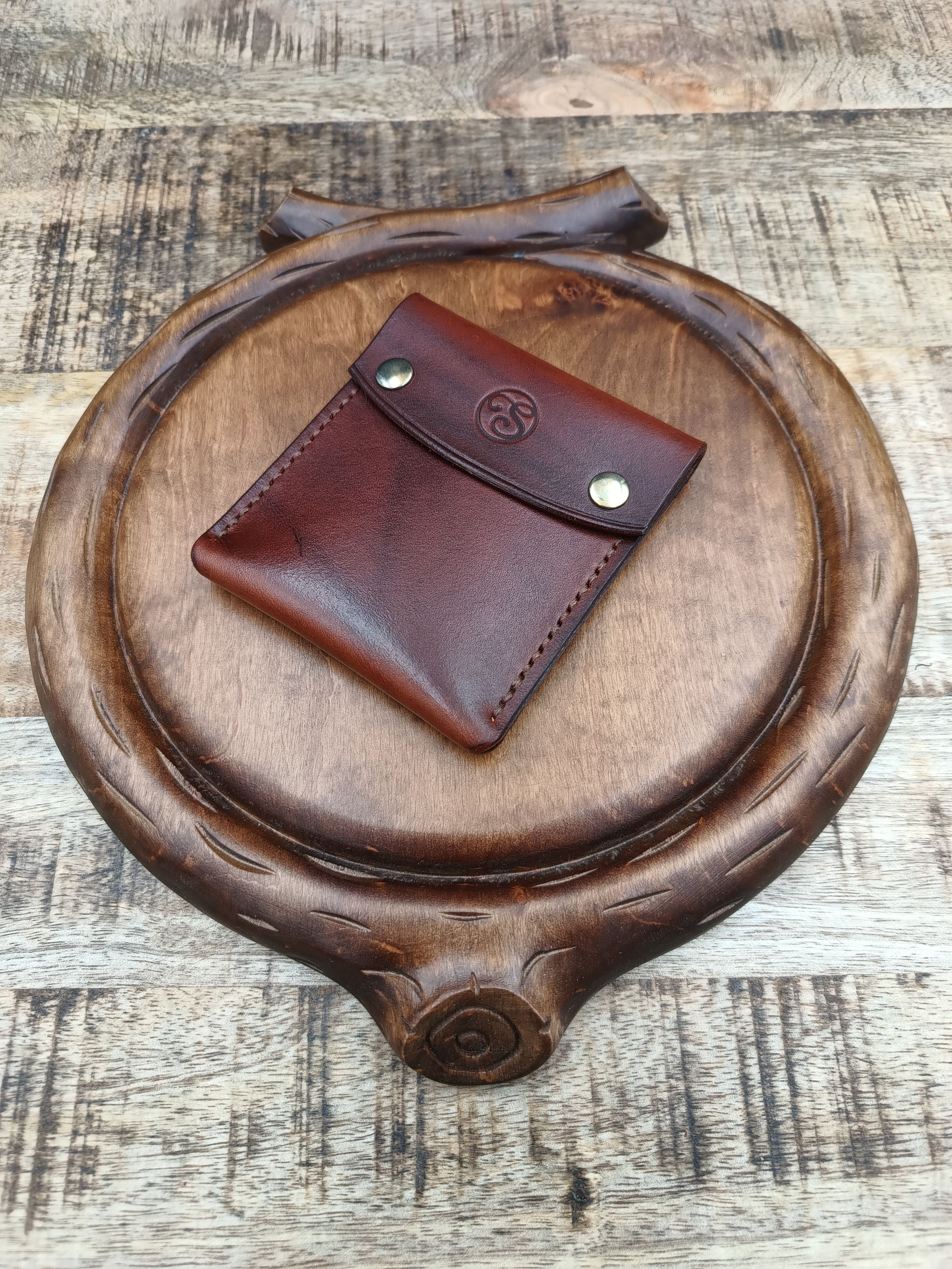 Other Handmade top grain leather wallet cardholder Size ONE SIZE - 5 Thumbnail