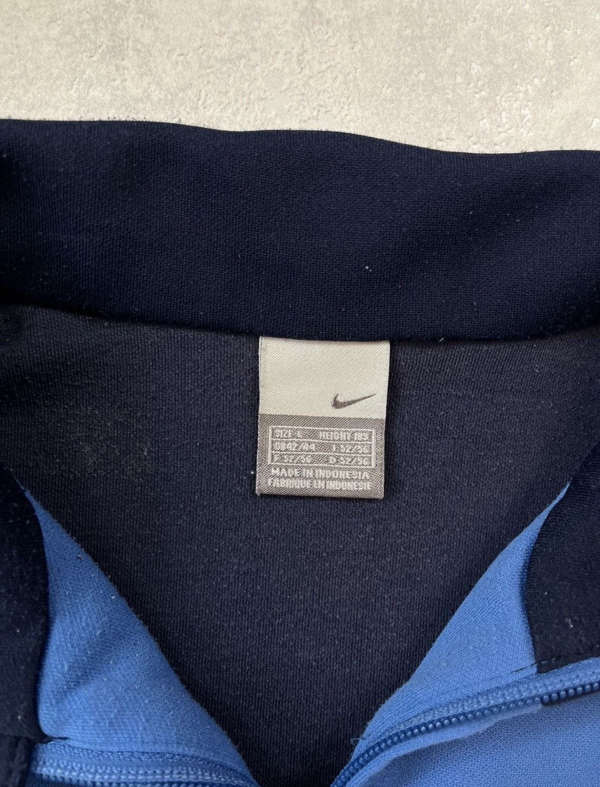 Nike × Vintage 90s Nike Retro Logo Vintage Y2K Track Jacket Size US L / EU 52-54 / 3 - 3 Thumbnail