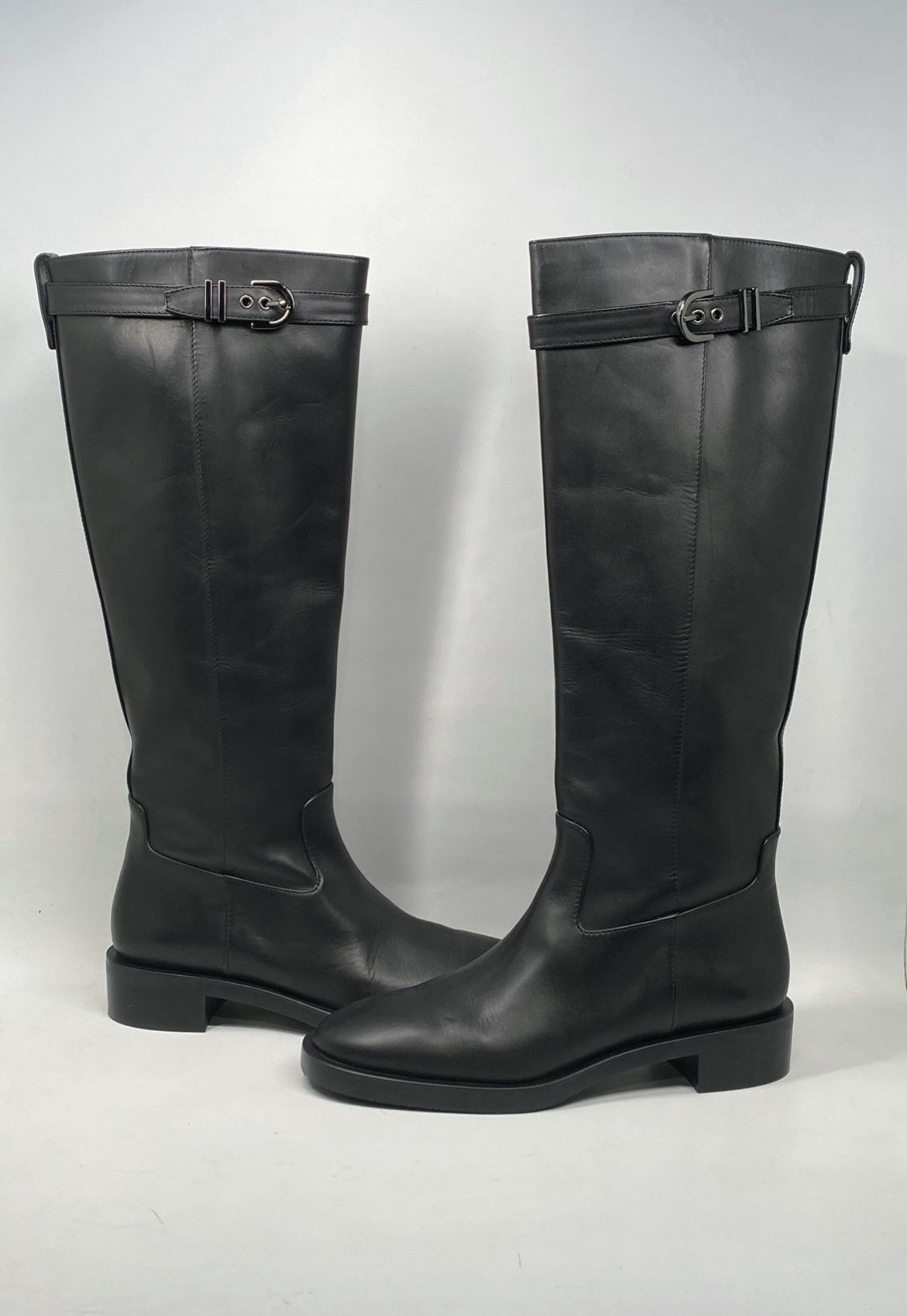 Stuart Weitzman Stuart Weitzman Maverick Knee High Leather Boots size 8.5 Size US 8.5 / IT 38.5 - 4 Thumbnail