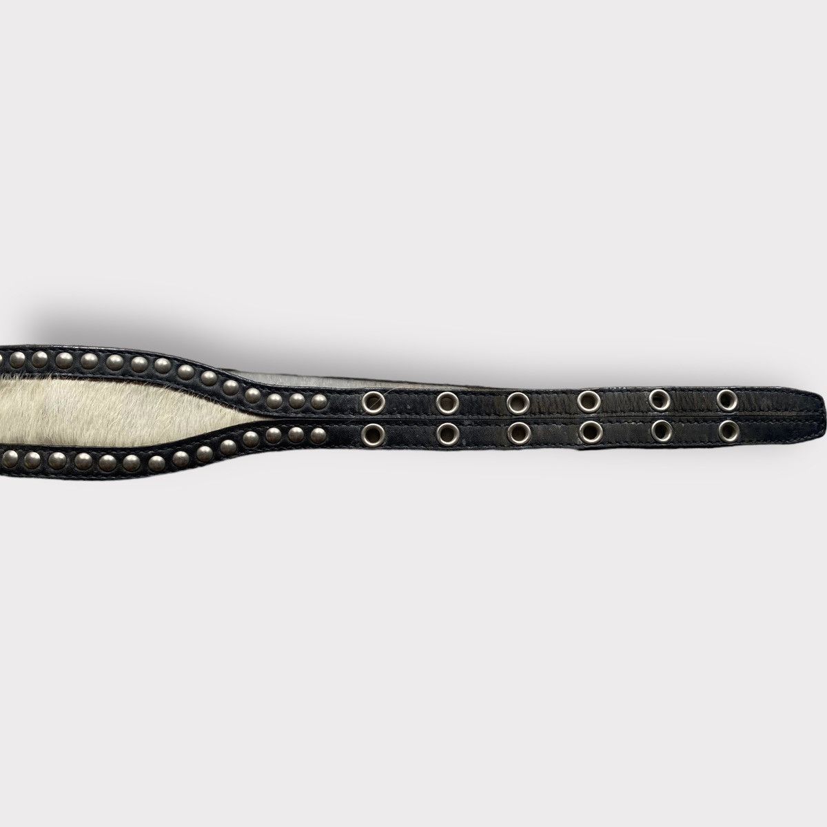 Hysteric Glamour Hysteric Glamour Studded Pony Hair Belt Size ONE SIZE - 6 Thumbnail