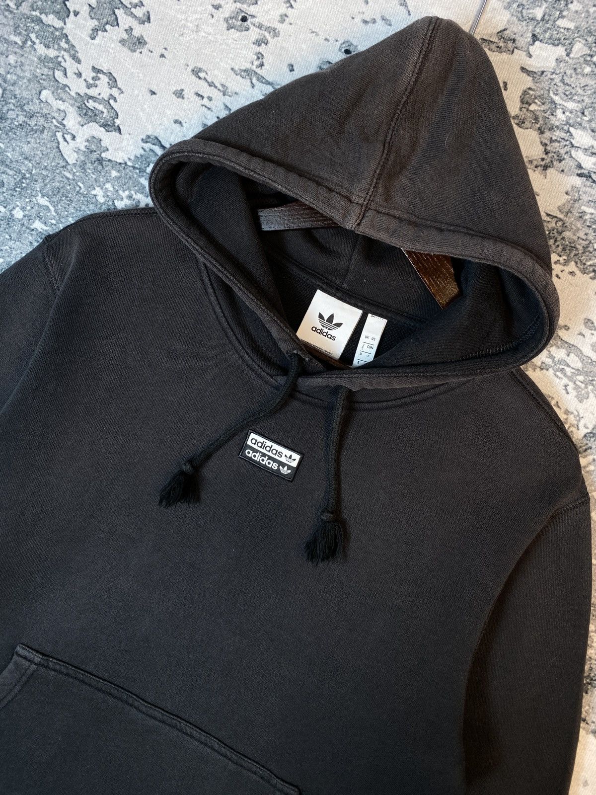 Adidas Vintage Adidas Pull Over Hoodies Size US L / EU 52-54 / 3 - 2 Thumbnail