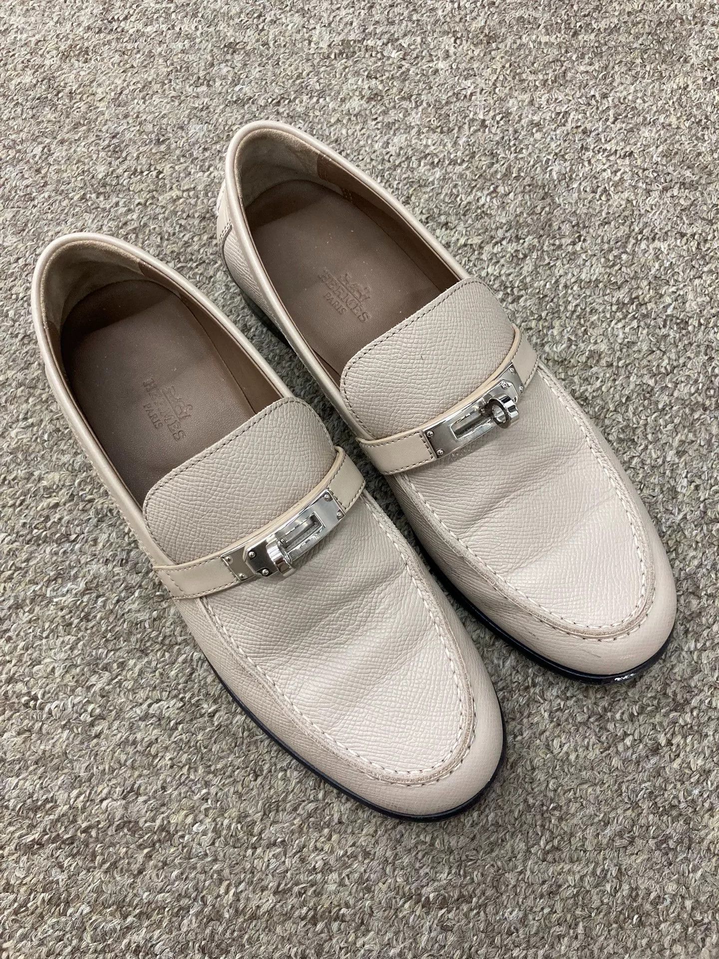 Hermes HERMES Kelly Leather Loafers Size US 6 / IT 36 - 1 Thumbnail