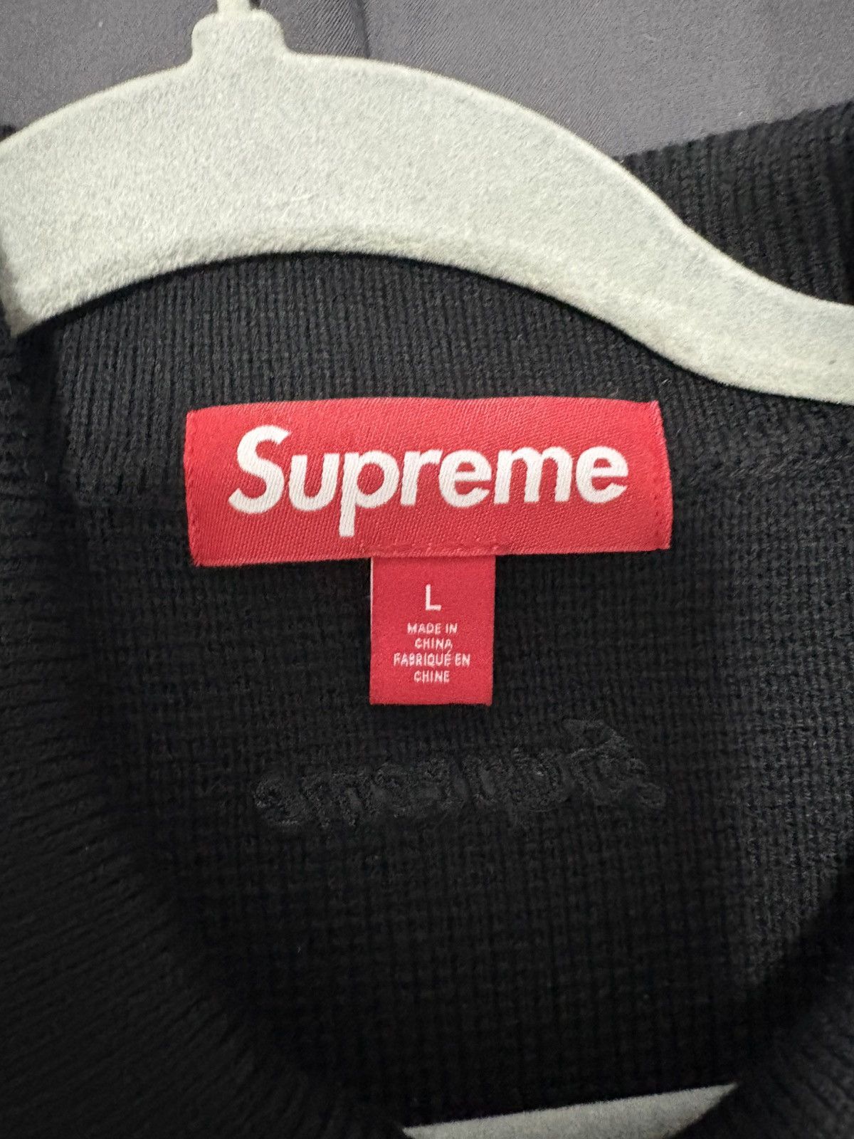 Supreme Supreme Studded Suede Zip Up Cardigan 'Black Size US L / EU 52-54 / 3 - 2 Thumbnail