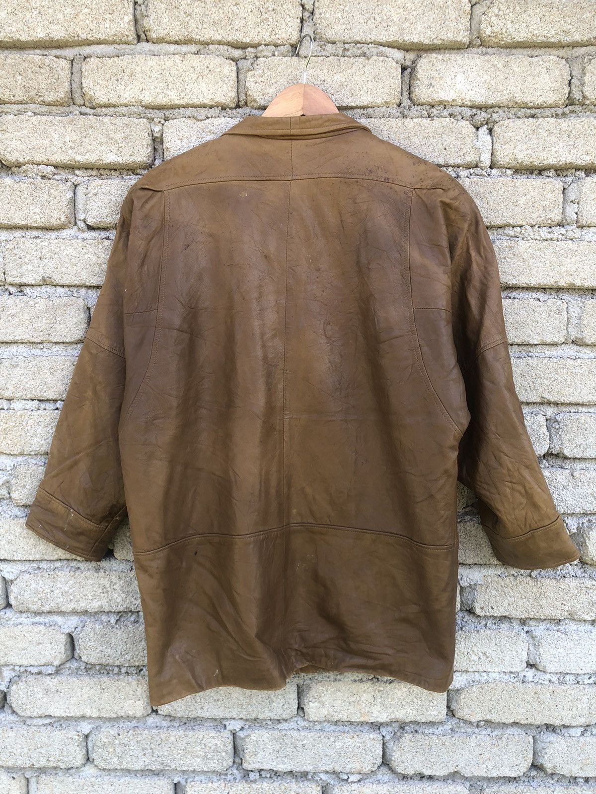 Vintage 💥RARE💥Vintage Marquis Leather Jacket Size L / US 10 / IT 46 - 9 Thumbnail