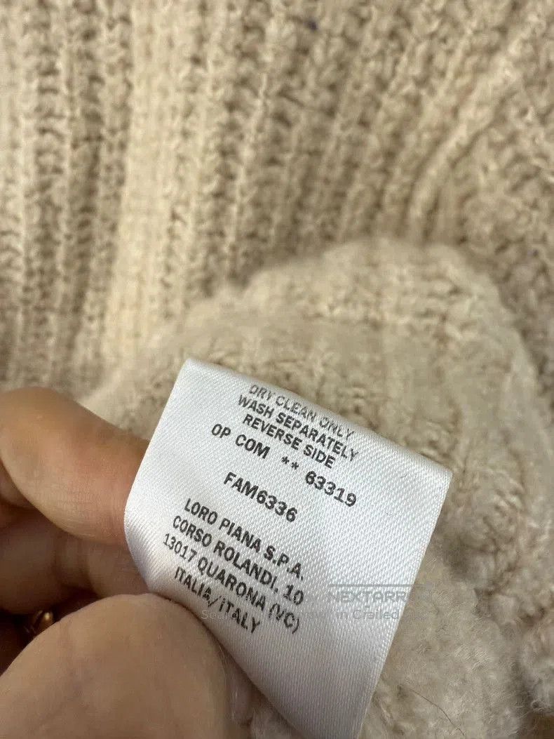 Loro Piana Loro Piana Aircash Cocoon Round Neck Sweater. Size US XS / EU 42 / 0 - 5 Thumbnail