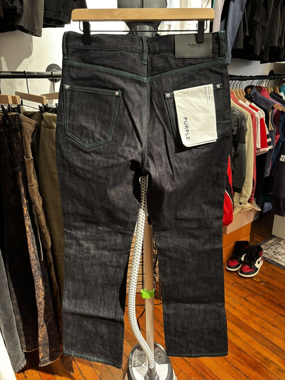 Purple Brand PURPLE BRAND MID RISE BOOT LEG RAW JEAN 30 Size US 30 / EU 46 - 3 Thumbnail