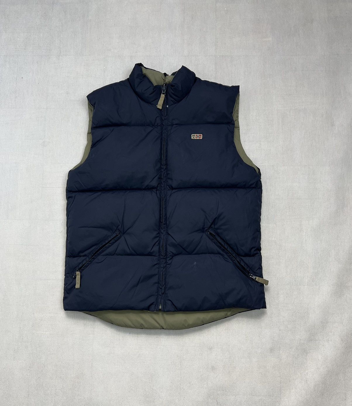 Napapijri Double-sided Puffer Vest Napapijri zipped jacket Size US M / EU 48-50 / 2 - 5 Thumbnail