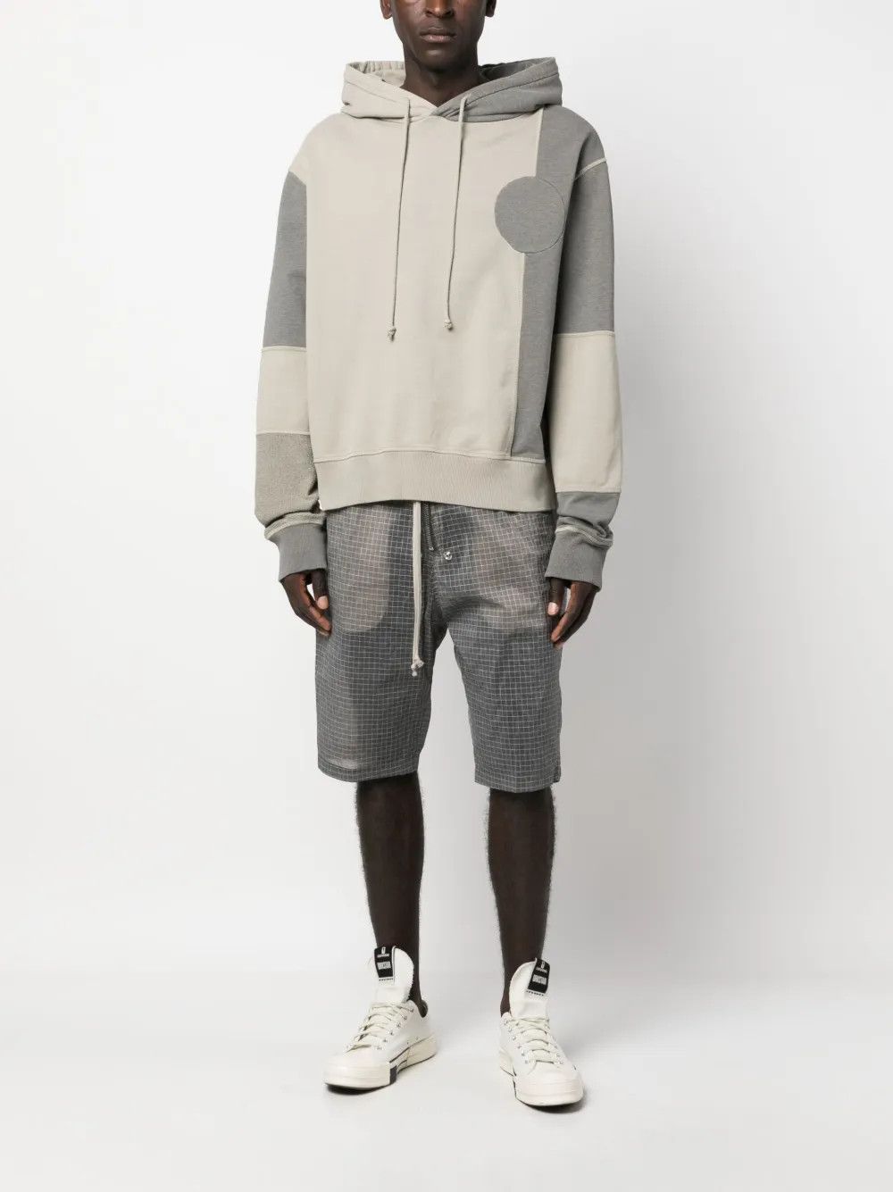 Rick Owens o1y0325 Short in Grey/White Size US 36 / EU 52 - 5 Thumbnail