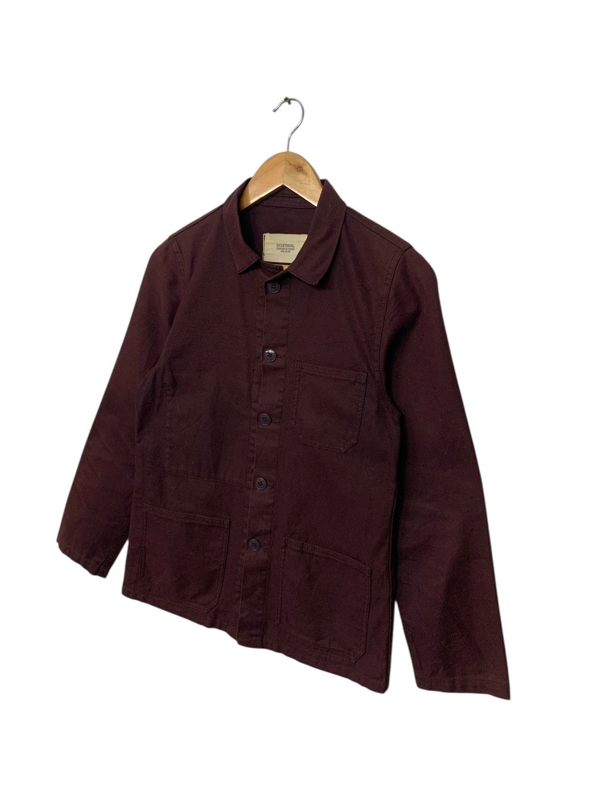 Zucca Rare Dark Brown🔥 Zucca Travail Button Up Jacket Size S / US 4 / IT 40 - 2 Thumbnail