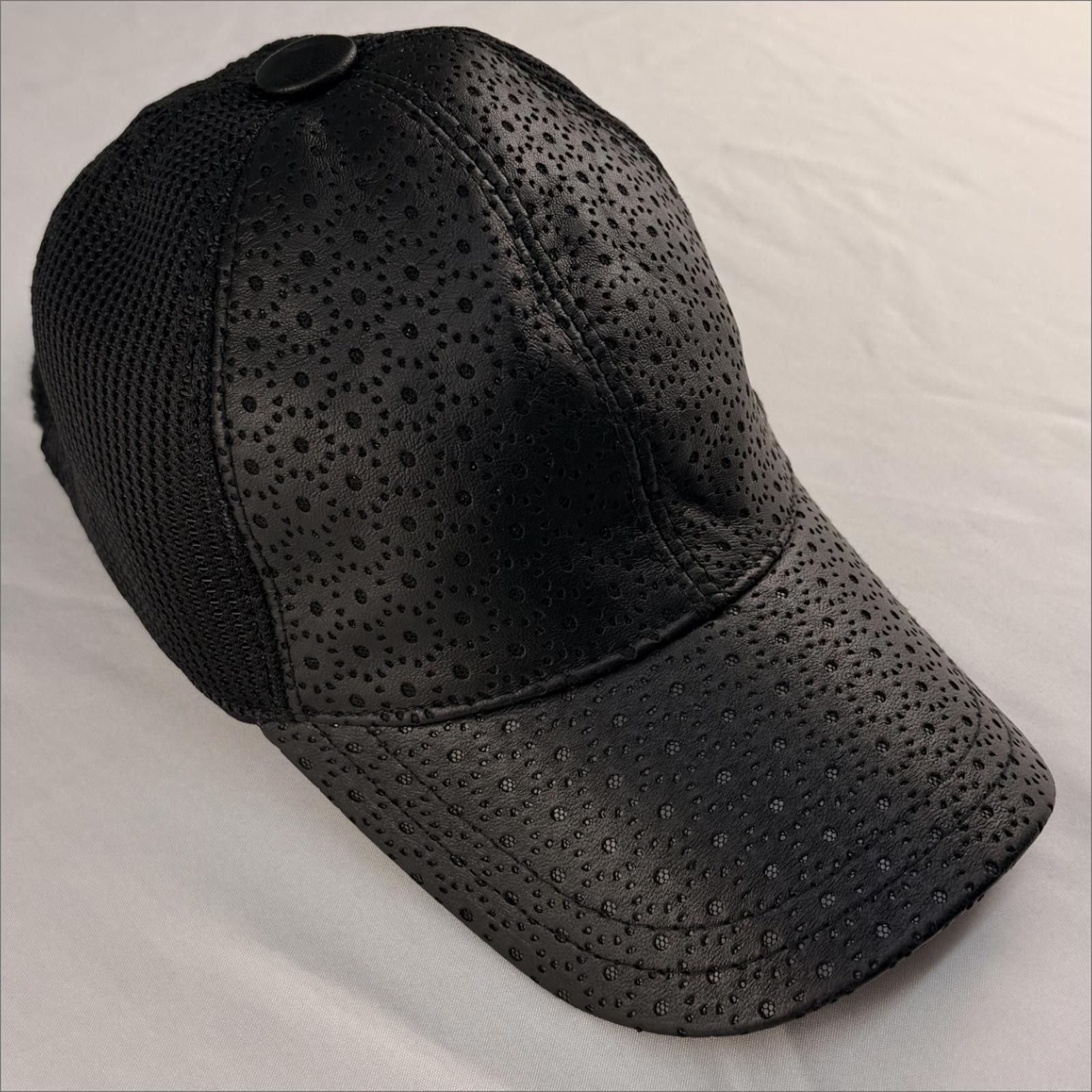 Other NEW Black Mashed Baseball Cap - Premium Hat 094 Size ONE SIZE - 4 Thumbnail