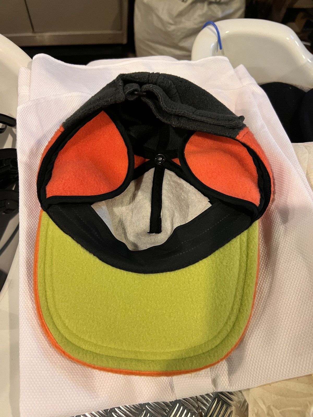 Designer × Ellesse × Vintage Vintage Ellesse Cap With Ear Warmers Size ONE SIZE - 8 Thumbnail
