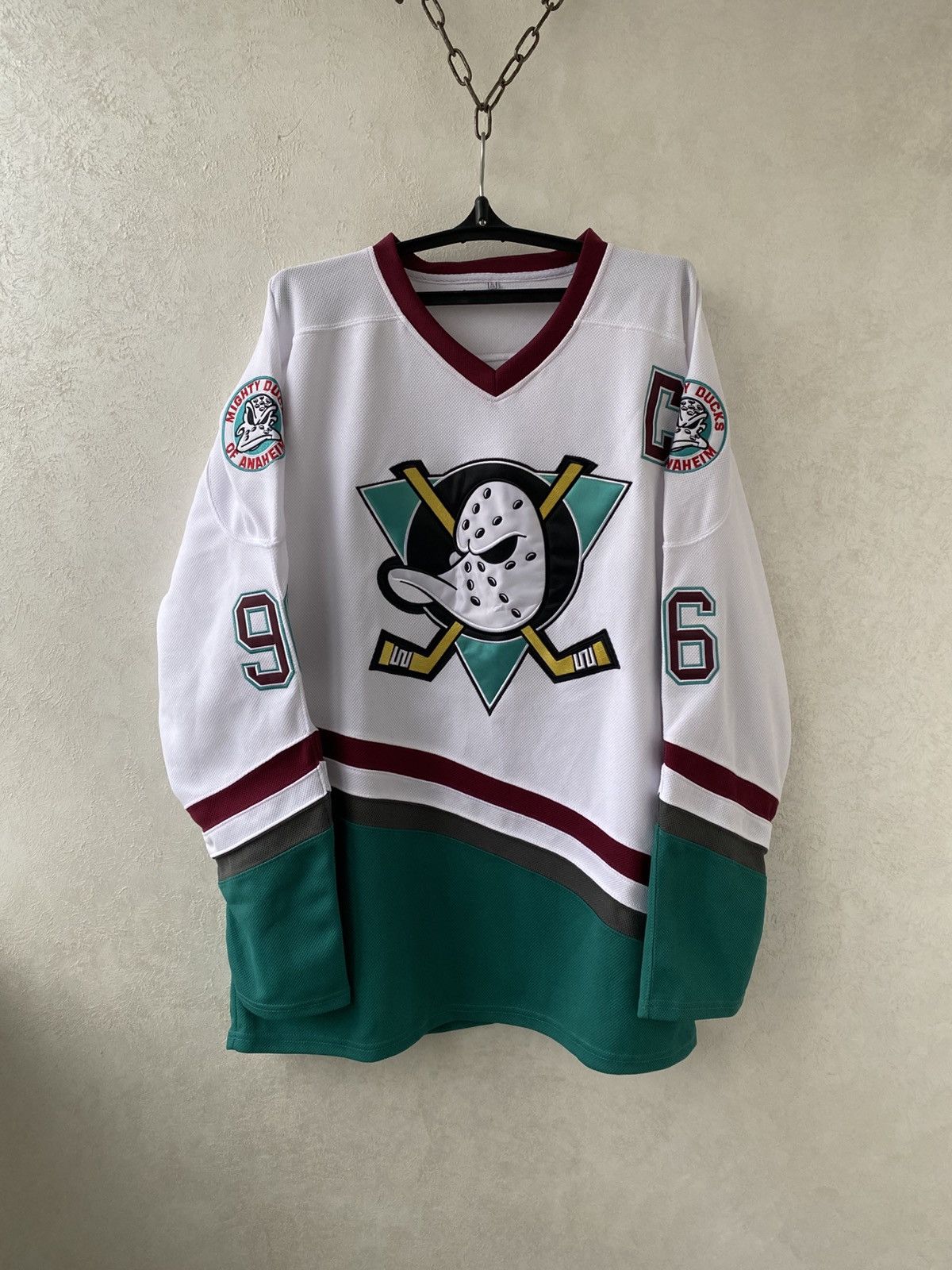 Jersey The Mighty Ducks Vintage Vintage Mighty Ducks Charlie Conway Jersey Movie Grailed