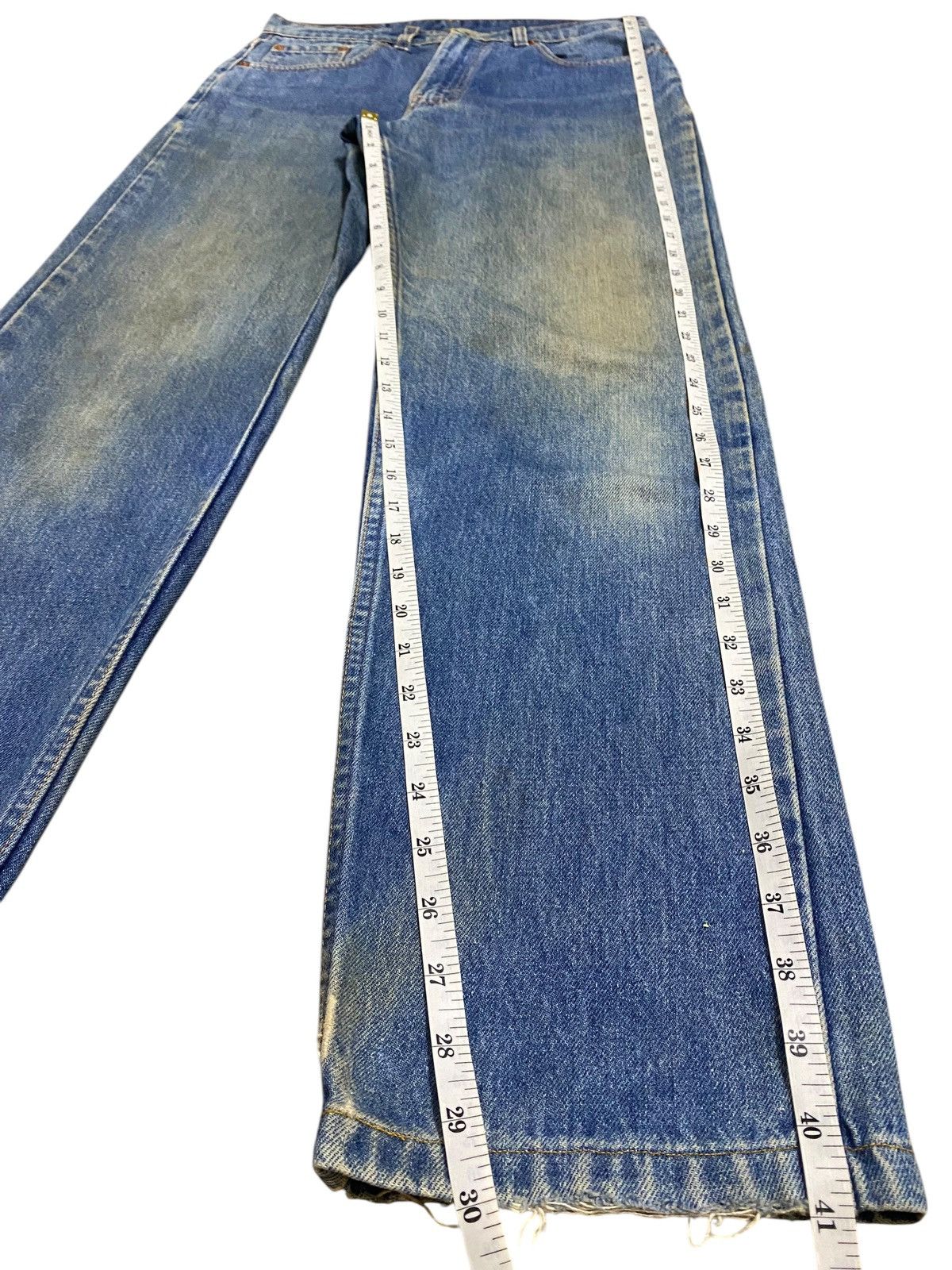 Levi's Vintage Clothing Vintage Levis 510 90s Button 501 Mudwash Slim Jeans Size US 30 / EU 46 - 13 Thumbnail
