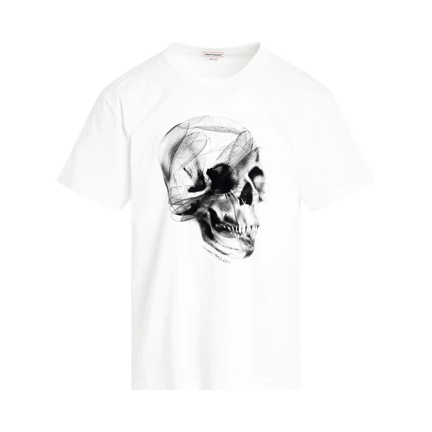Alexander McQueen o1mris0824 T-Shirt in Black & White Size US L / EU 52-54 / 3 - 1 Thumbnail