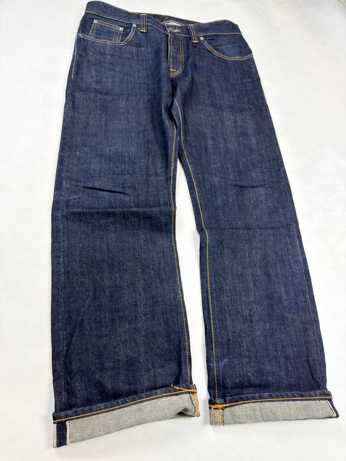 Nudie Jeans Nudie Jeans Straight Sven straight fit selvedge jeans 34x32 Size US 34 / EU 50 - 6 Thumbnail