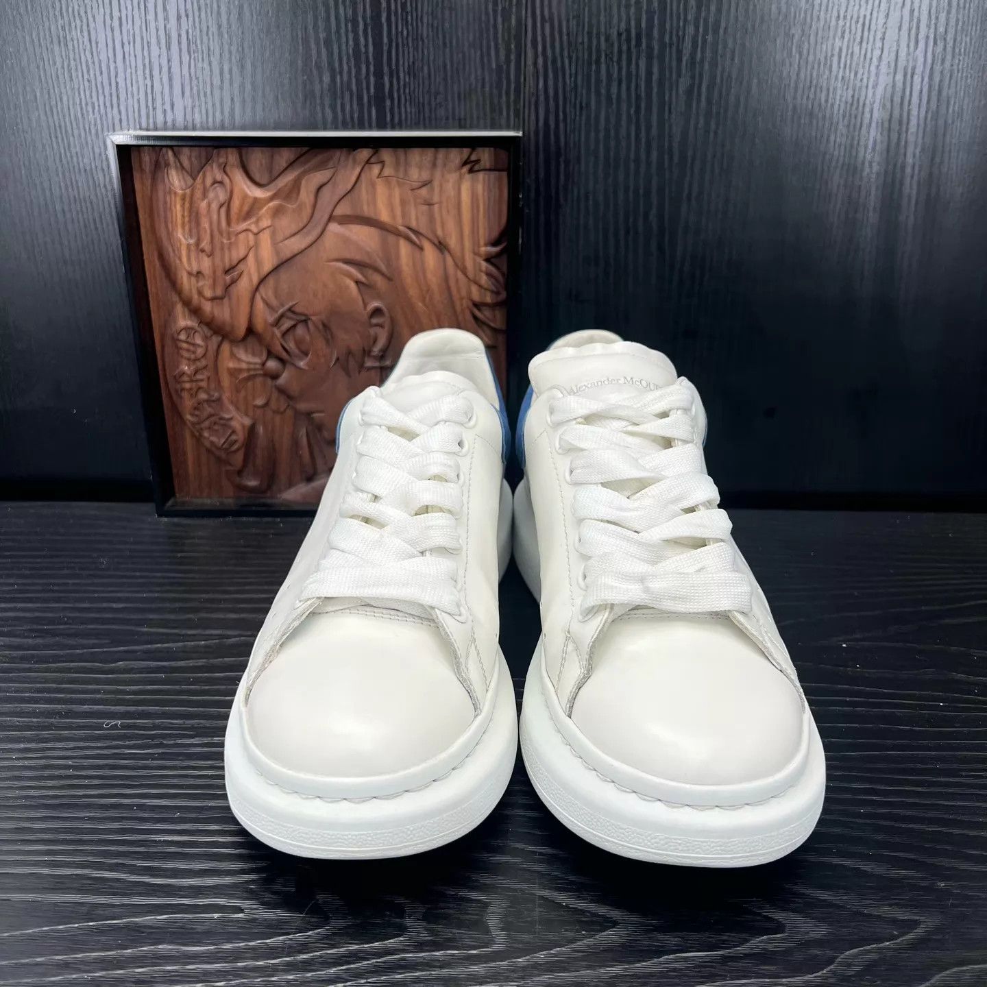 Alexander McQueen McQueen blue tail suede size 41.5 Size US 8.5 / EU 41-42 - 7 Thumbnail