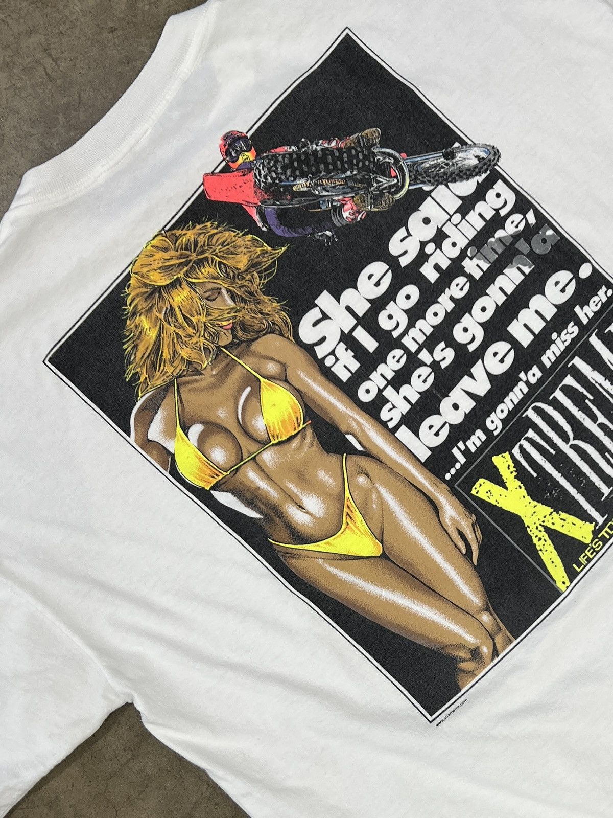 Vintage Vintage Extreme Limit 2000s Y2K Cross Dragon Tee Large Size US L / EU 52-54 / 3 - 1 Thumbnail