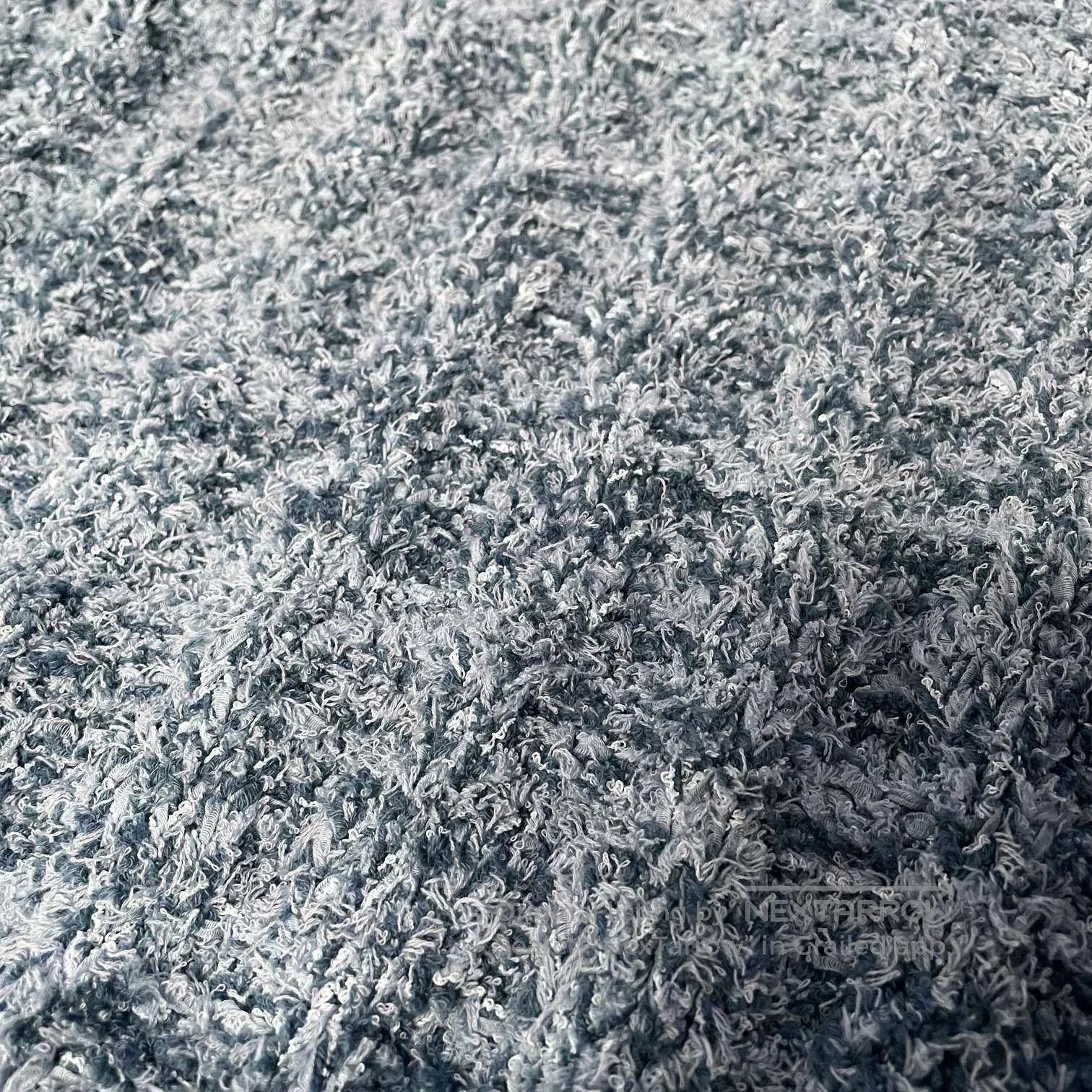 Maison Margiela Blue Textured Knit Long Sleeve Sweater. Size US M / EU 48-50 / 2 - 3 Thumbnail