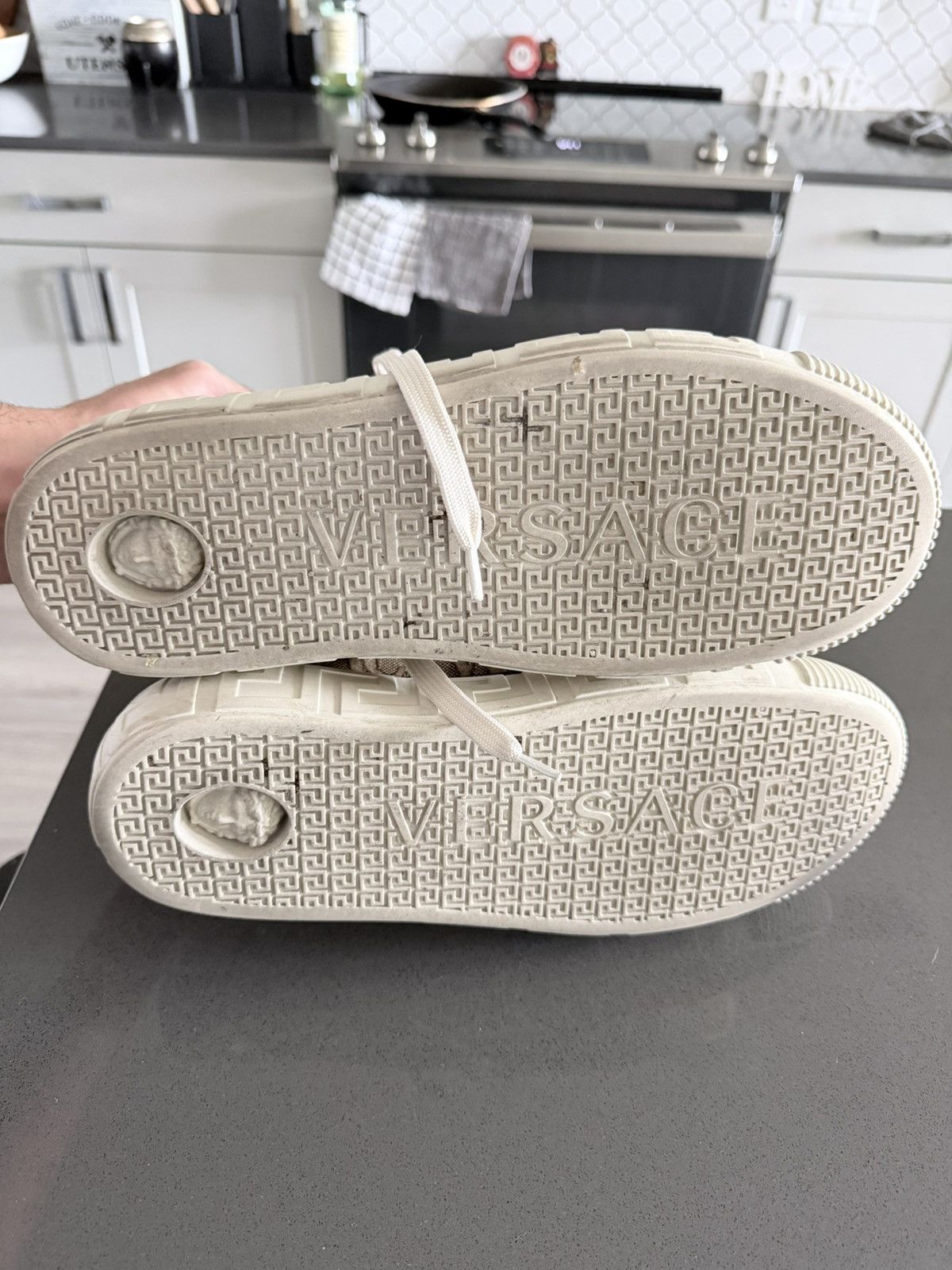 Versace Versace high Greca Size US 12 / EU 45 - 5 Thumbnail