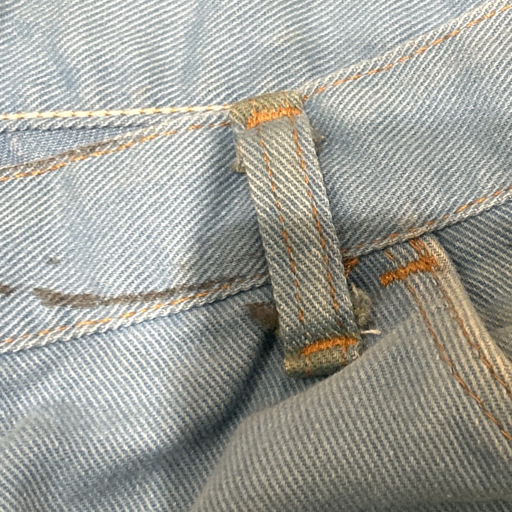 Vintage VINTAGE Maverick Jeans Denim USA 38M High Waist Blue 70s 80s Cotton Jeans Hippy Mens Size 26" / US 2 / IT 38 - 7 Thumbnail