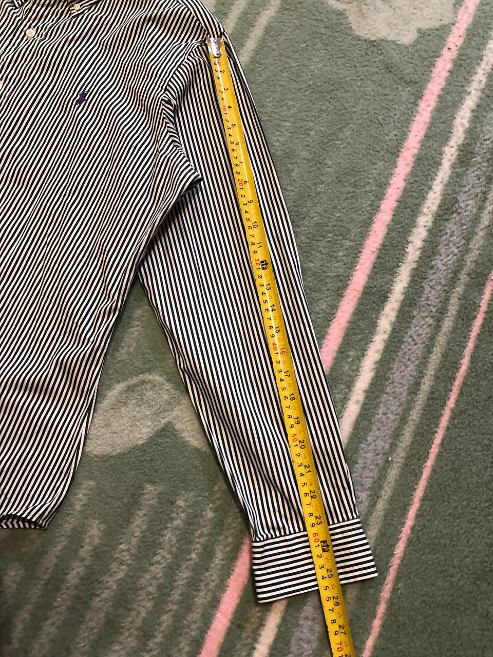 Ralph Lauren Vintage striped Shirt print Ralph Lauren Y2K custom fit Size US L / EU 52-54 / 3 - 7 Thumbnail