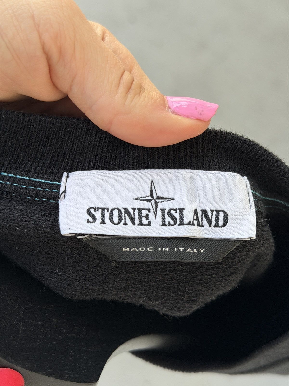Stone Island Stone island two tone crewneck Size US L / EU 52-54 / 3 - 9 Thumbnail
