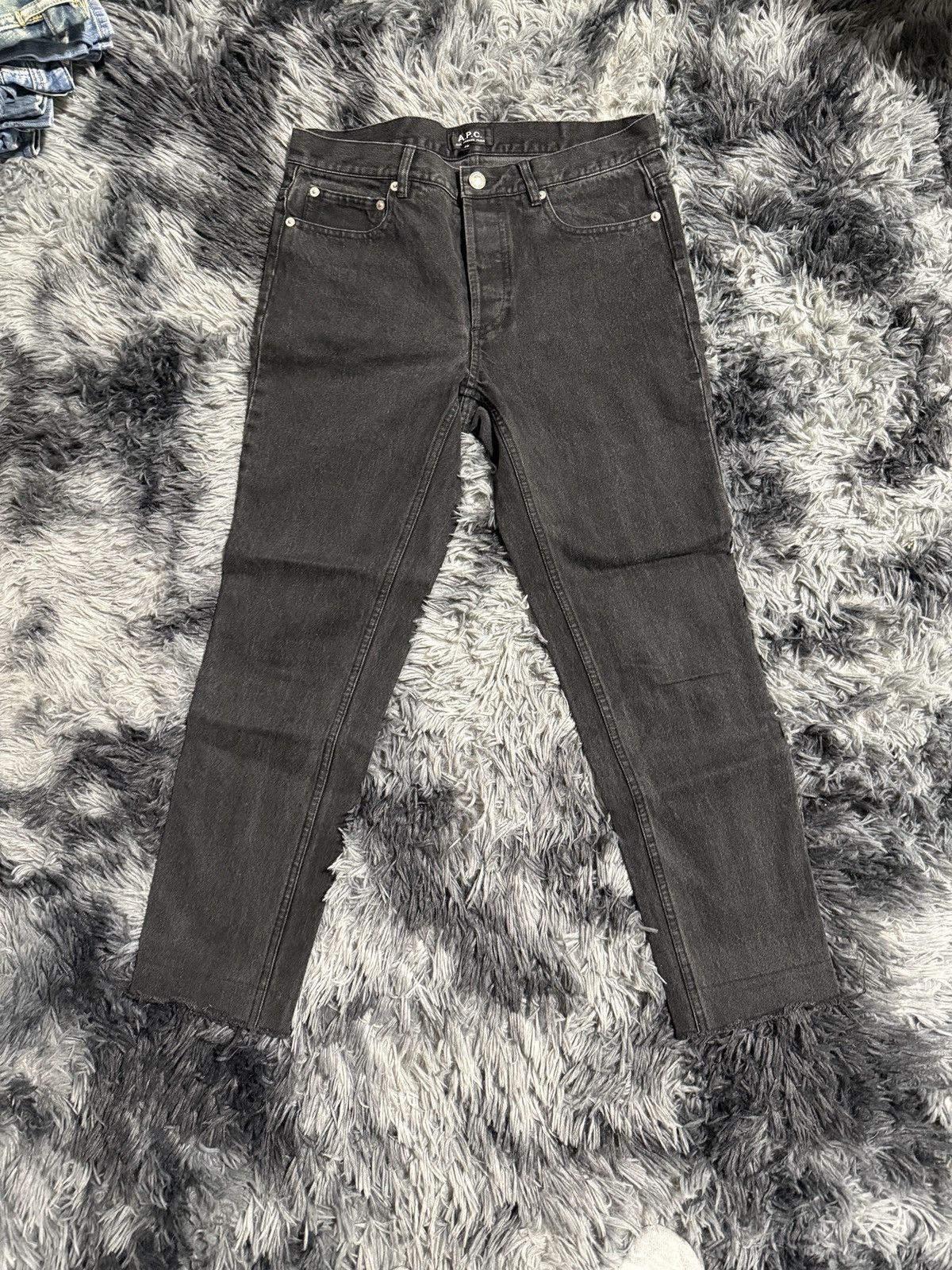 A.P.C. APC Vintage Black Slim Jeans Size US 28 / EU 44 - 1 Thumbnail