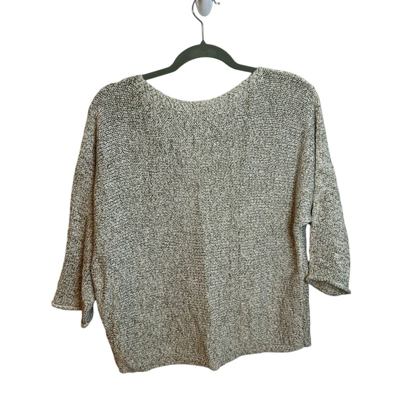 Loft Loft Green Marled Dolman Sweater Size S / US 4 / IT 40 - 2 Thumbnail
