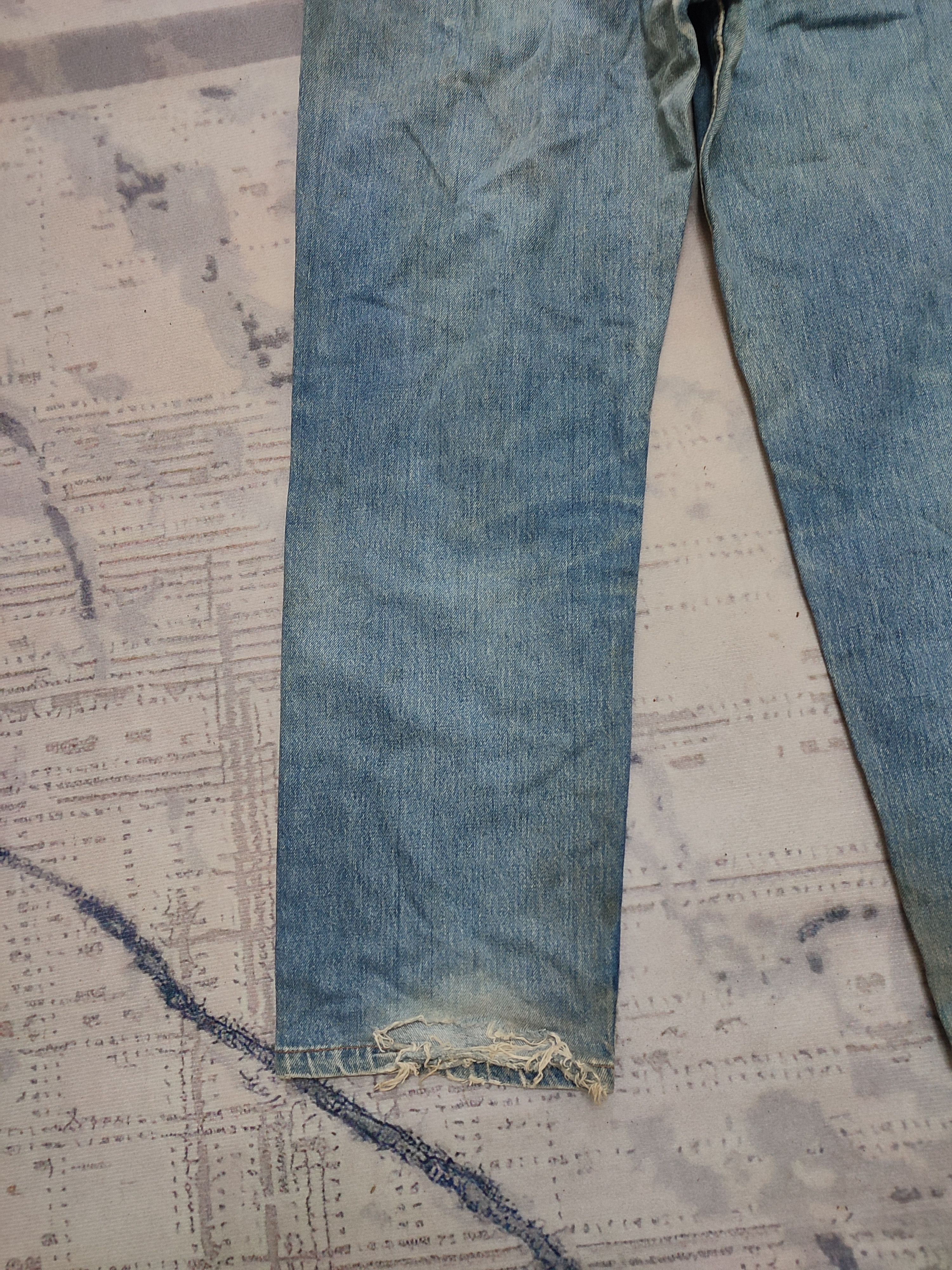 Levi's 90s Levi's Button 501 Distressed Denim Size US 36 / EU 52 - 18 Thumbnail