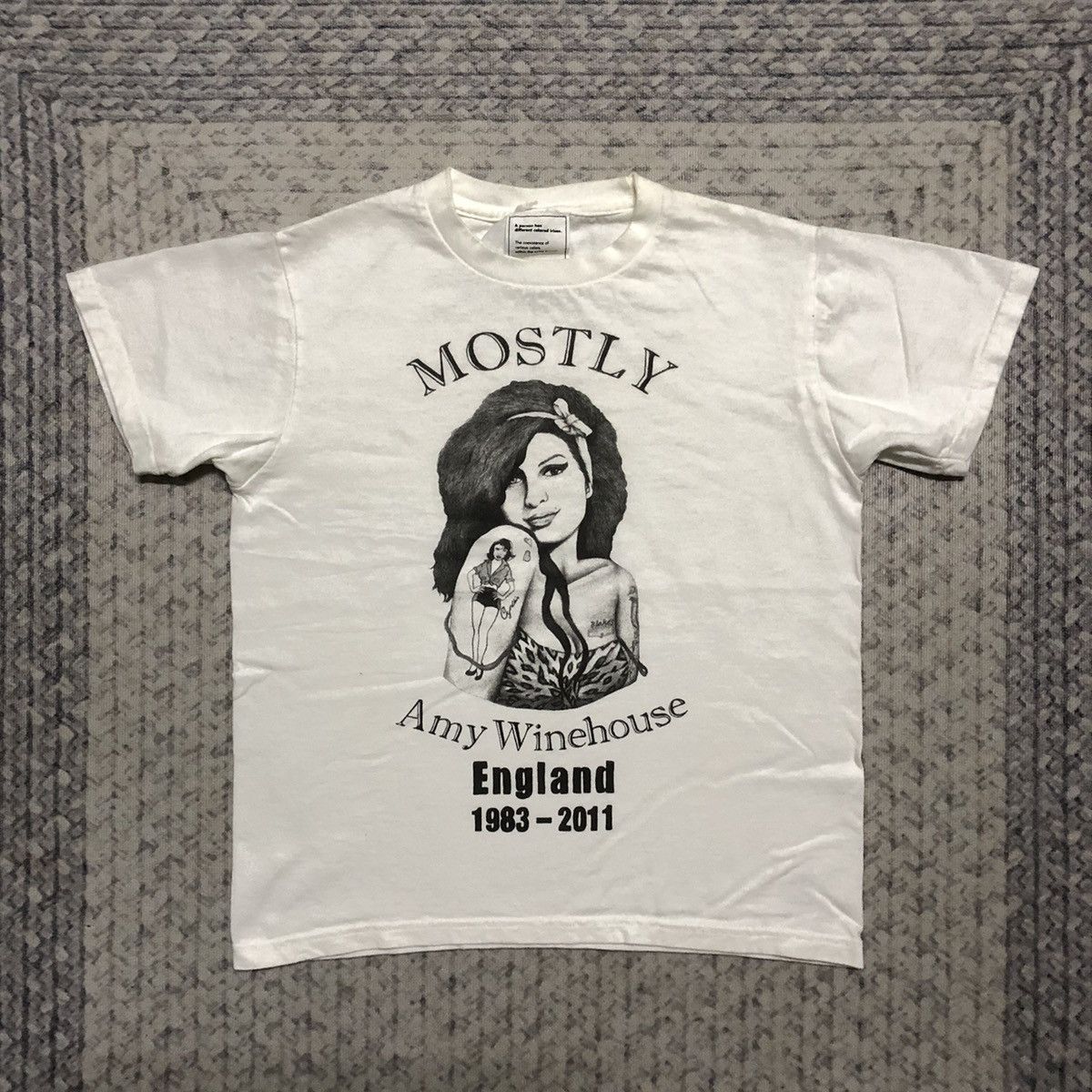 Band Tees Rare Amy Winehouse Band Tees Size US XXS / EU 40 - 1 Thumbnail