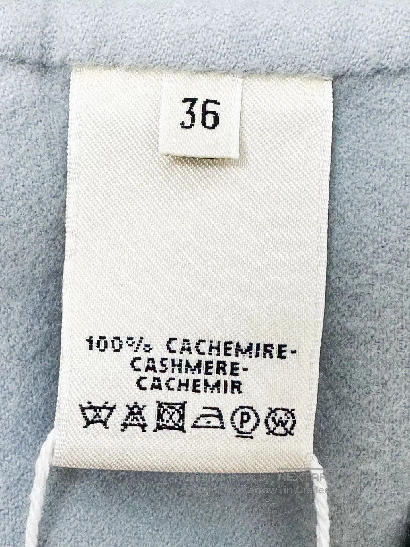 Hermes Hermes Blue Cashmere Coat Size 36. Size US XS / EU 42 / 0 - 4 Thumbnail
