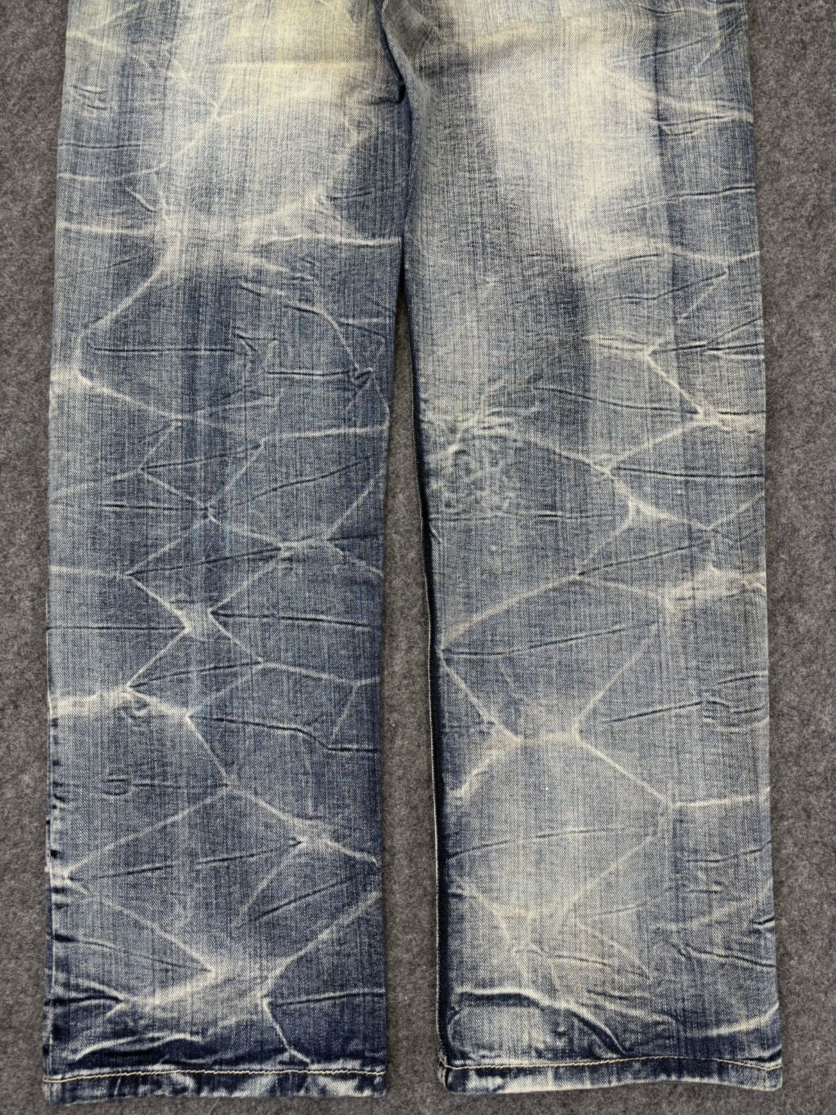 Seditionaries Very Rare Balism Crazy Wash Distressed Denim F696 Size US 32 / EU 48 - 12 Thumbnail