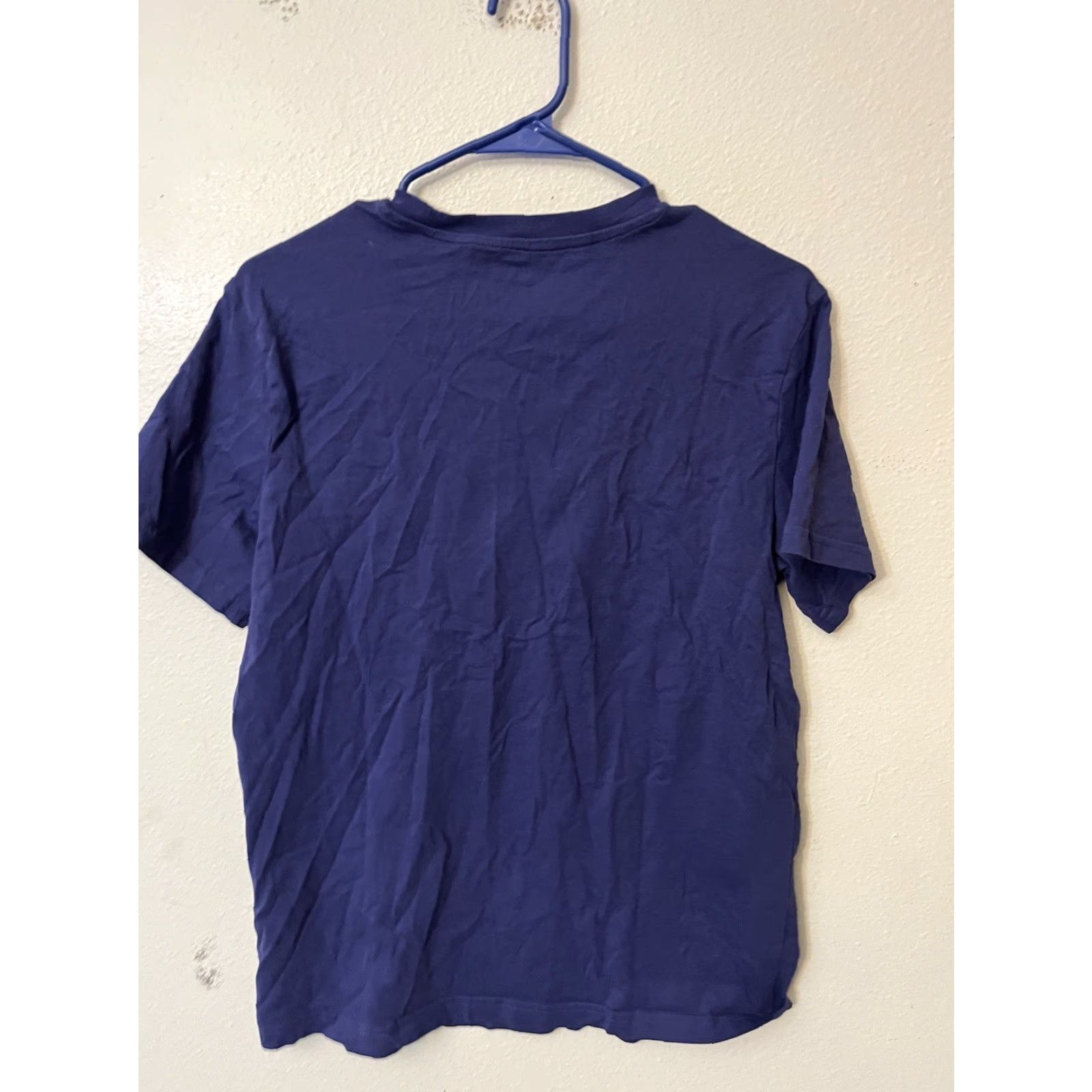 H&M H&M Graphic Tee Mens S Blue Short Sleeve Crew Neck Casual 90s Regular Fit Size US S / EU 44-46 / 1 - 2 Thumbnail
