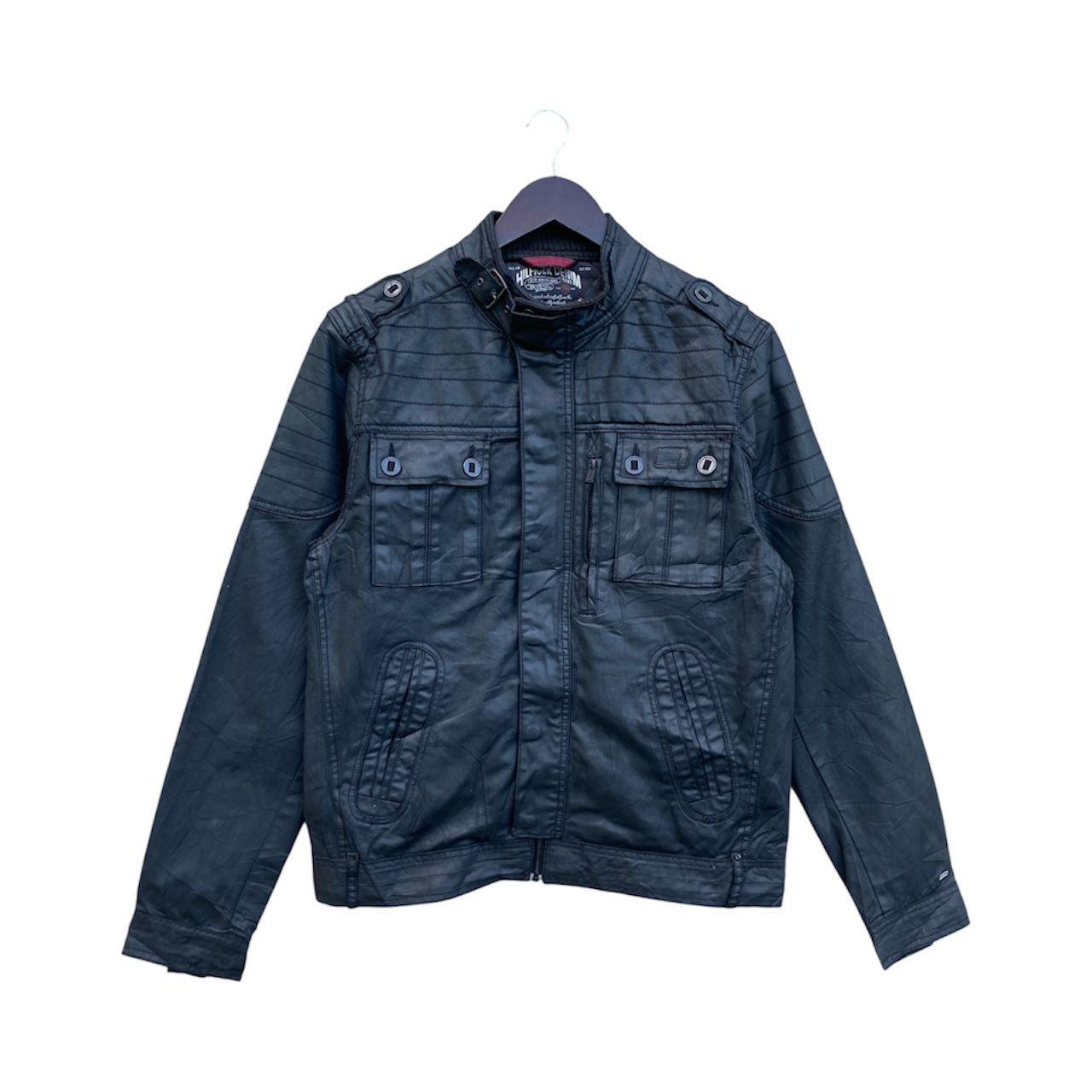 Tommy Hilfiger Tommy Hilfiger Denim Biker Style Jacket Size US M / EU 48-50 / 2 - 1 Thumbnail