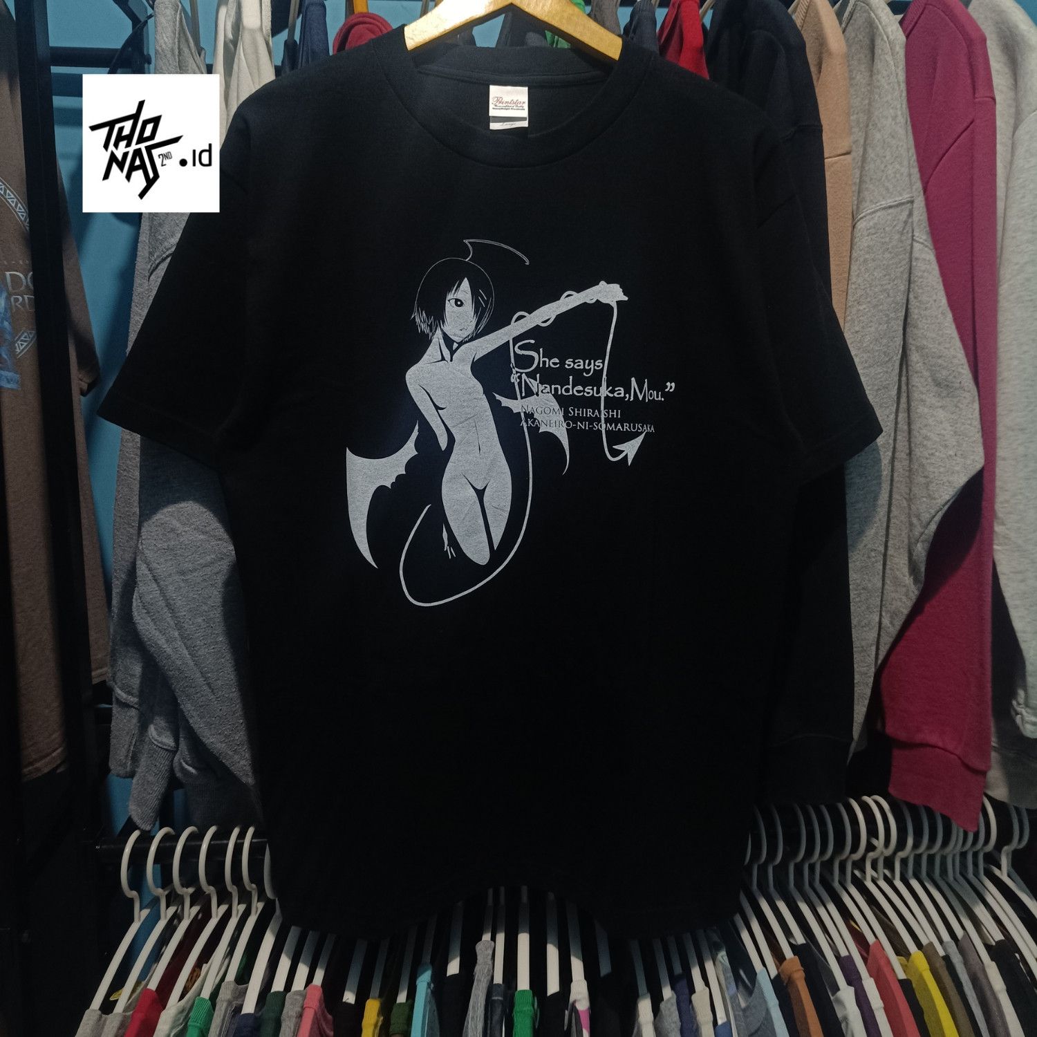 Anime Akaneiro Ni Somarusaka Nagomi Shirashi Promo Tee Size US L / EU 52-54 / 3 - 2 Thumbnail