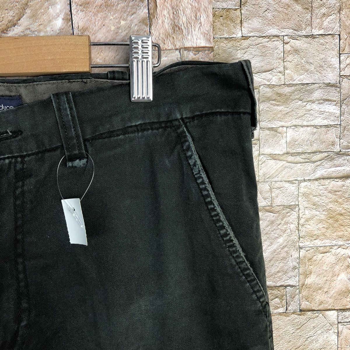 Japanese Brand Navy Produce custom patchwork Cargo Multipocket Pants #A139 Size US 34 / EU 50 - 9 Thumbnail